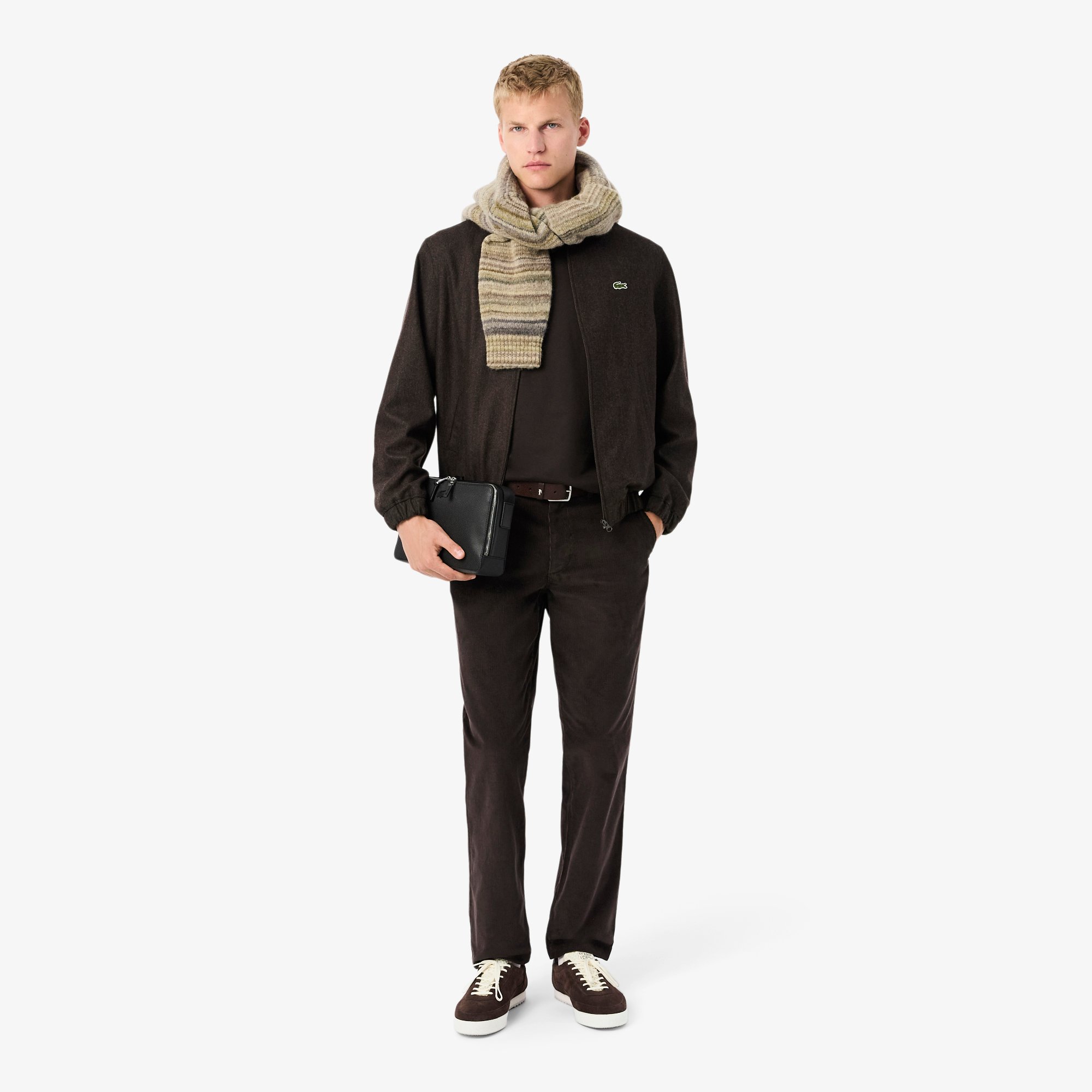 Túi Xách Lacoste Unisex Chantaco Chất Liệu Da