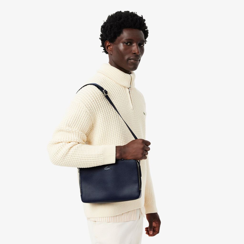 Túi Xách Lacoste Unisex Chantaco Chất Liệu Da