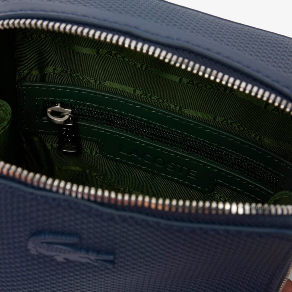 Túi Xách Lacoste Nam Chantaco Piqué Chất Liệu Da