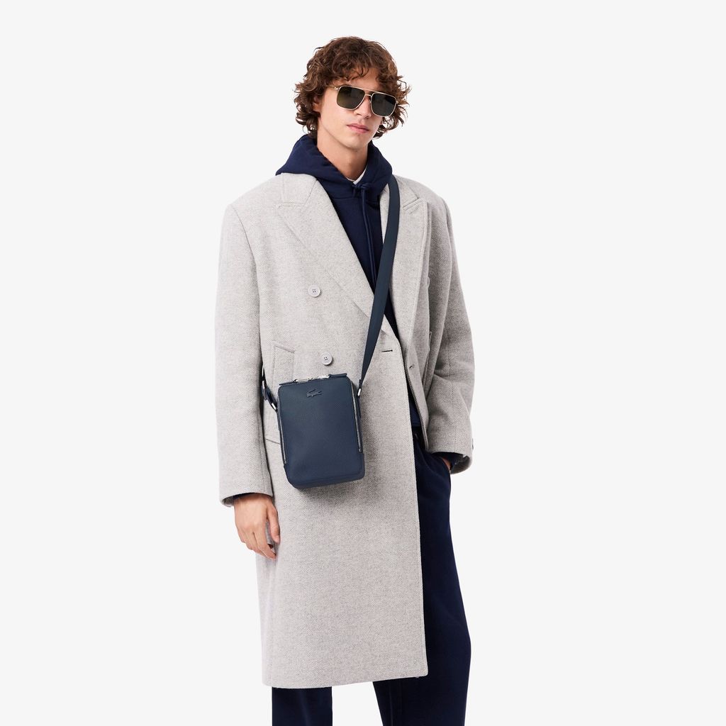 Túi Xách Lacoste Nam Chantaco Piqué Chất Liệu Da