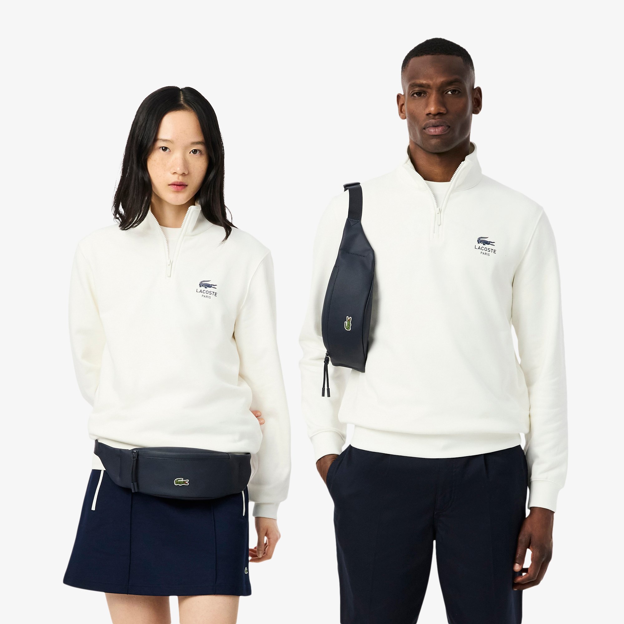 Túi Xách Lacoste Unisex LCST Có Khoá Kéo