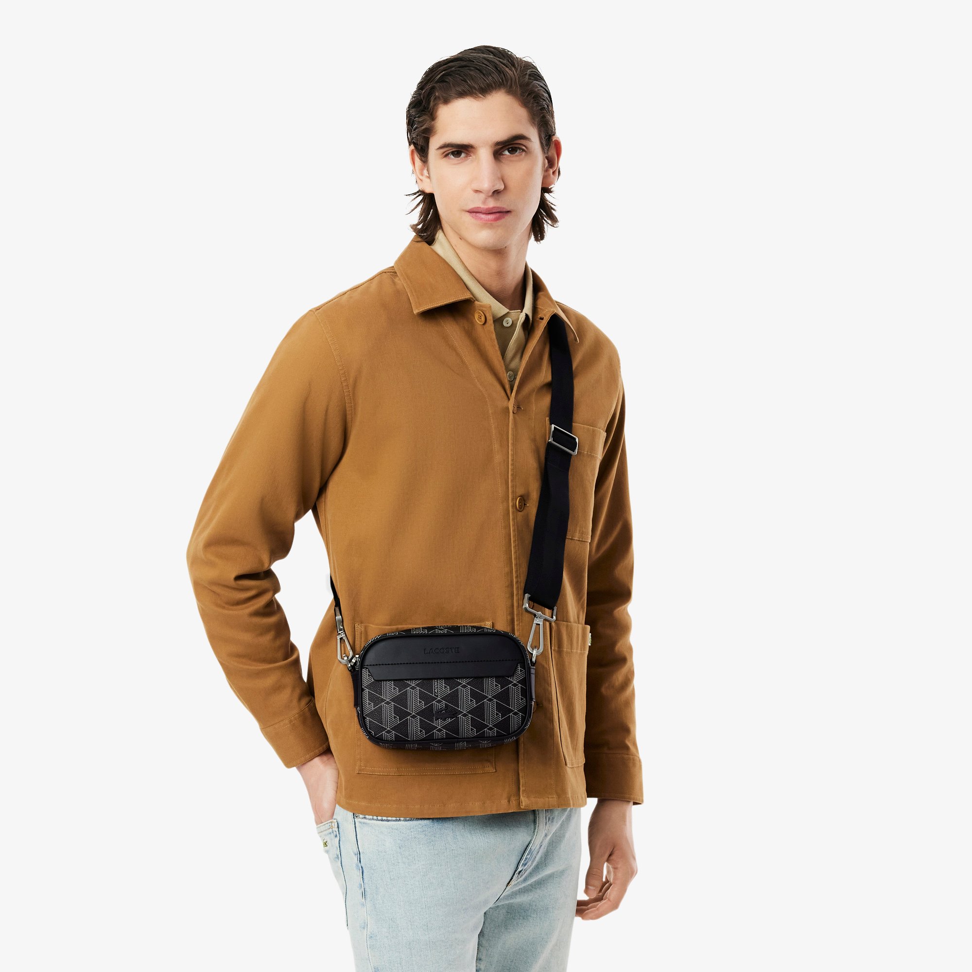 Túi Đeo Chéo Lacoste Nam The Blend Cỡ Nhỏ