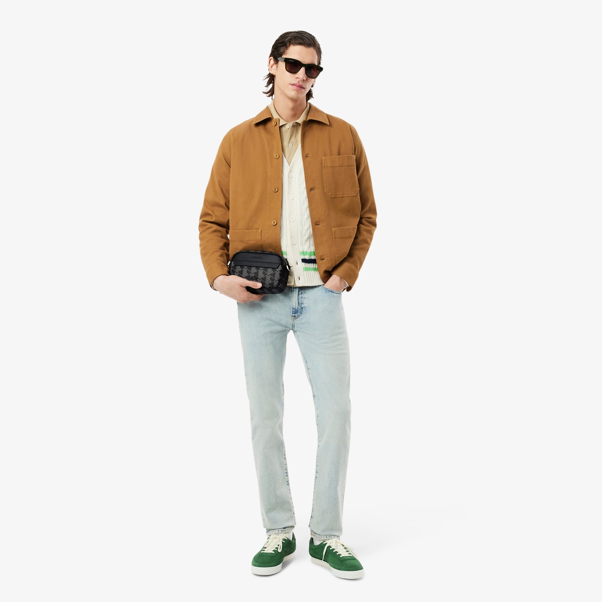 Túi Đeo Chéo Lacoste Nam The Blend Cỡ Nhỏ