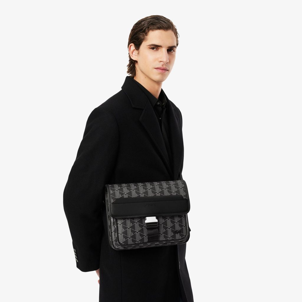 Túi Đeo Chéo Lacoste Nam The Blend Có Nắp Gập