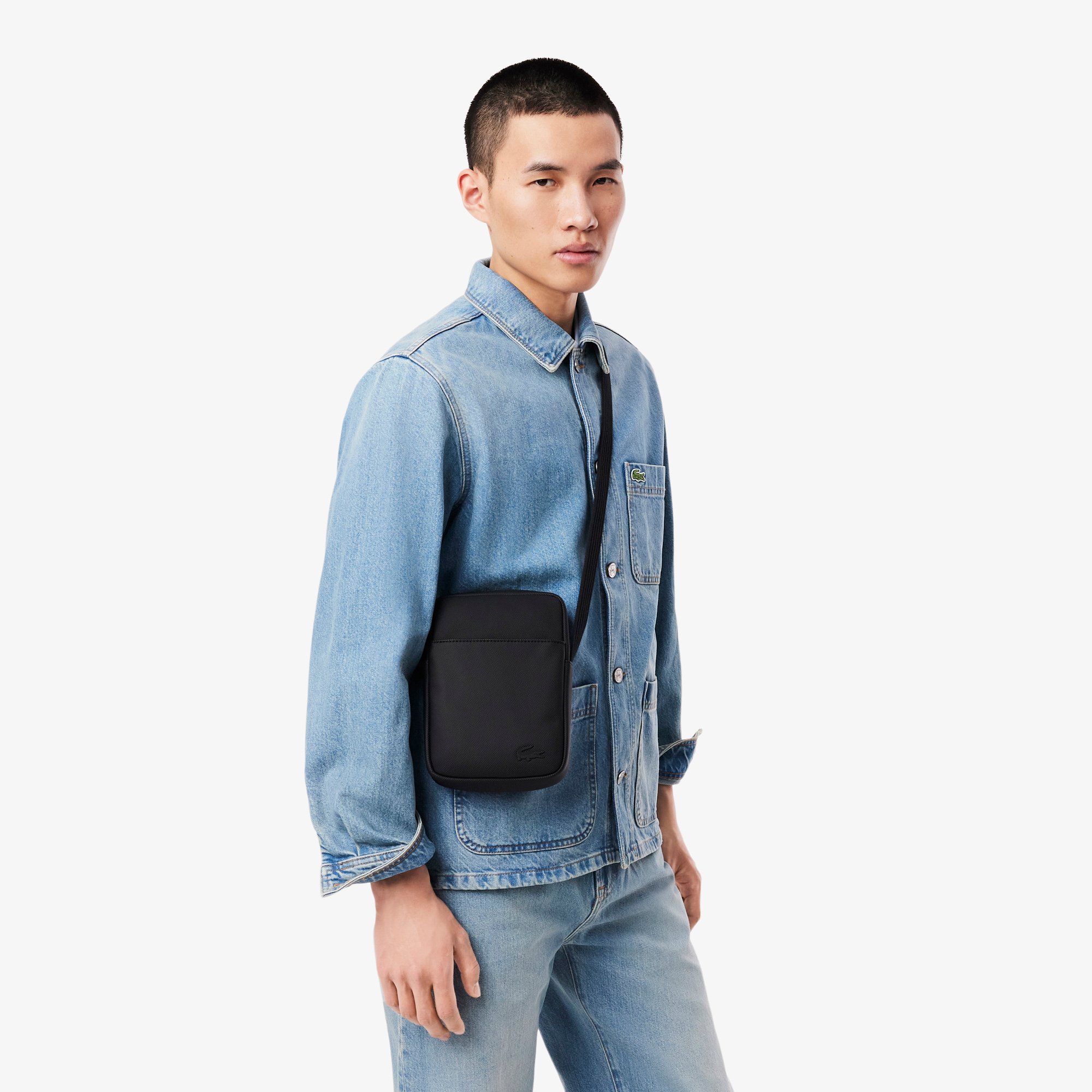 Túi Đeo Chéo Lacoste Nam Cổ Điển