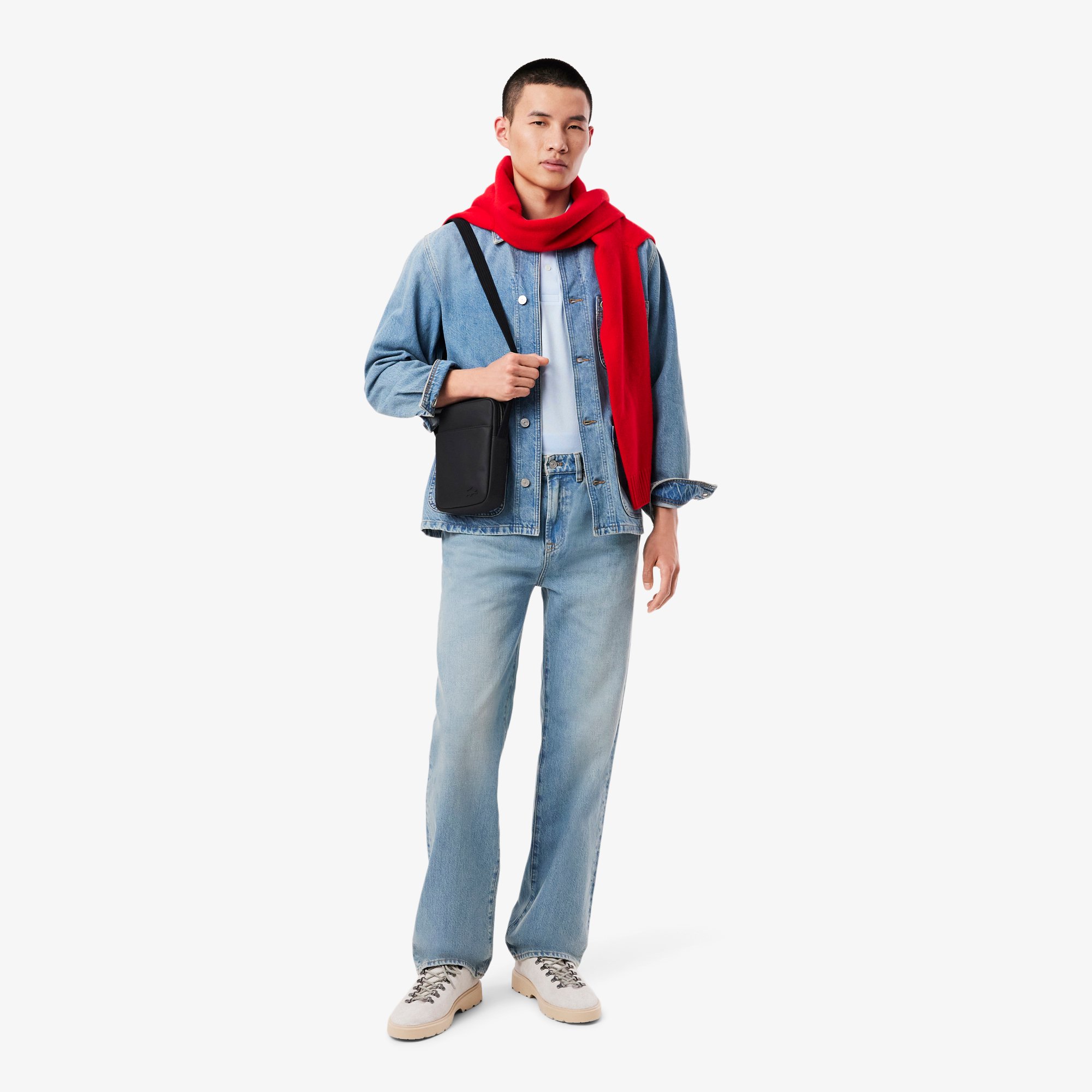Túi Đeo Chéo Lacoste Nam Cổ Điển