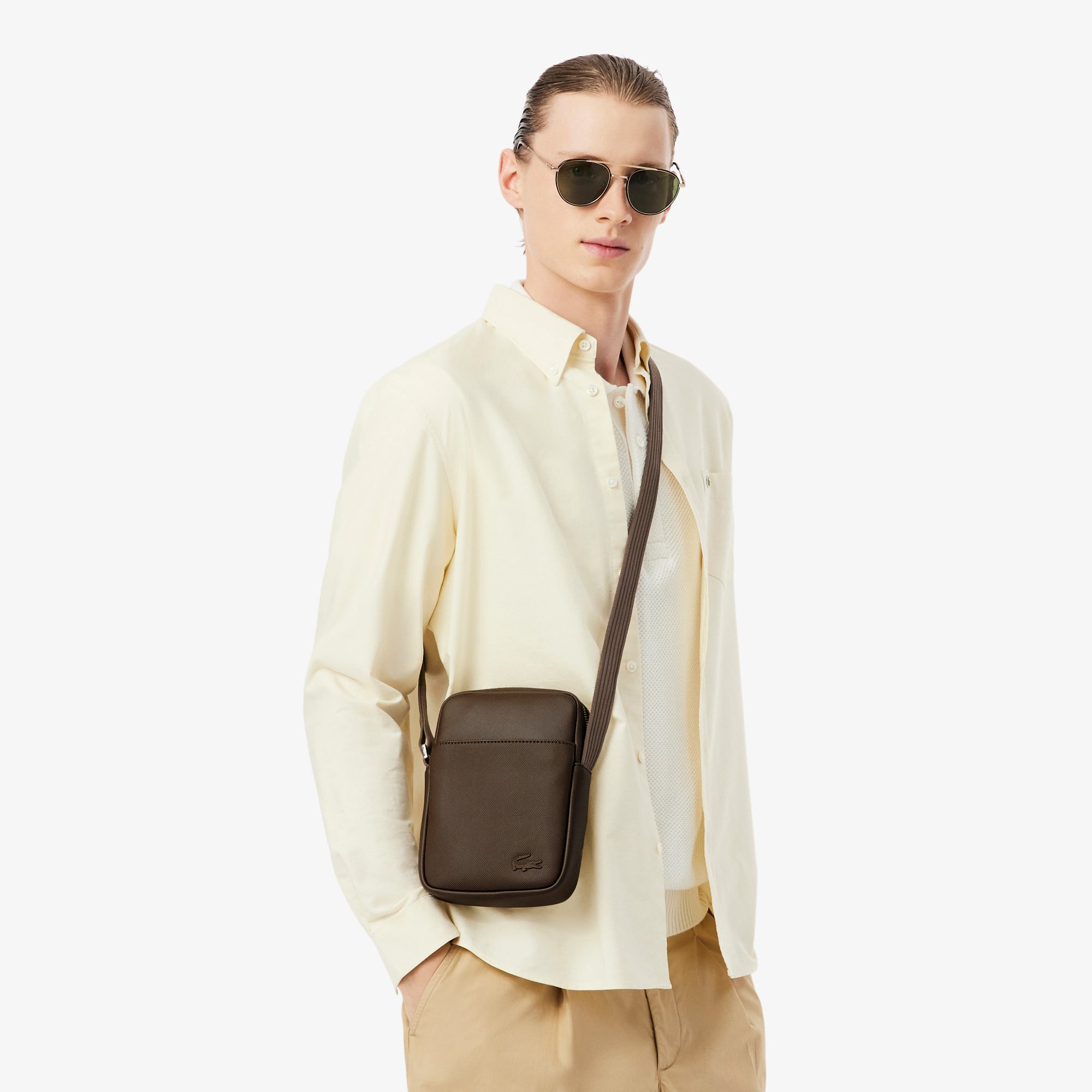 Túi Đeo Chéo Lacoste Nam Cổ Điển