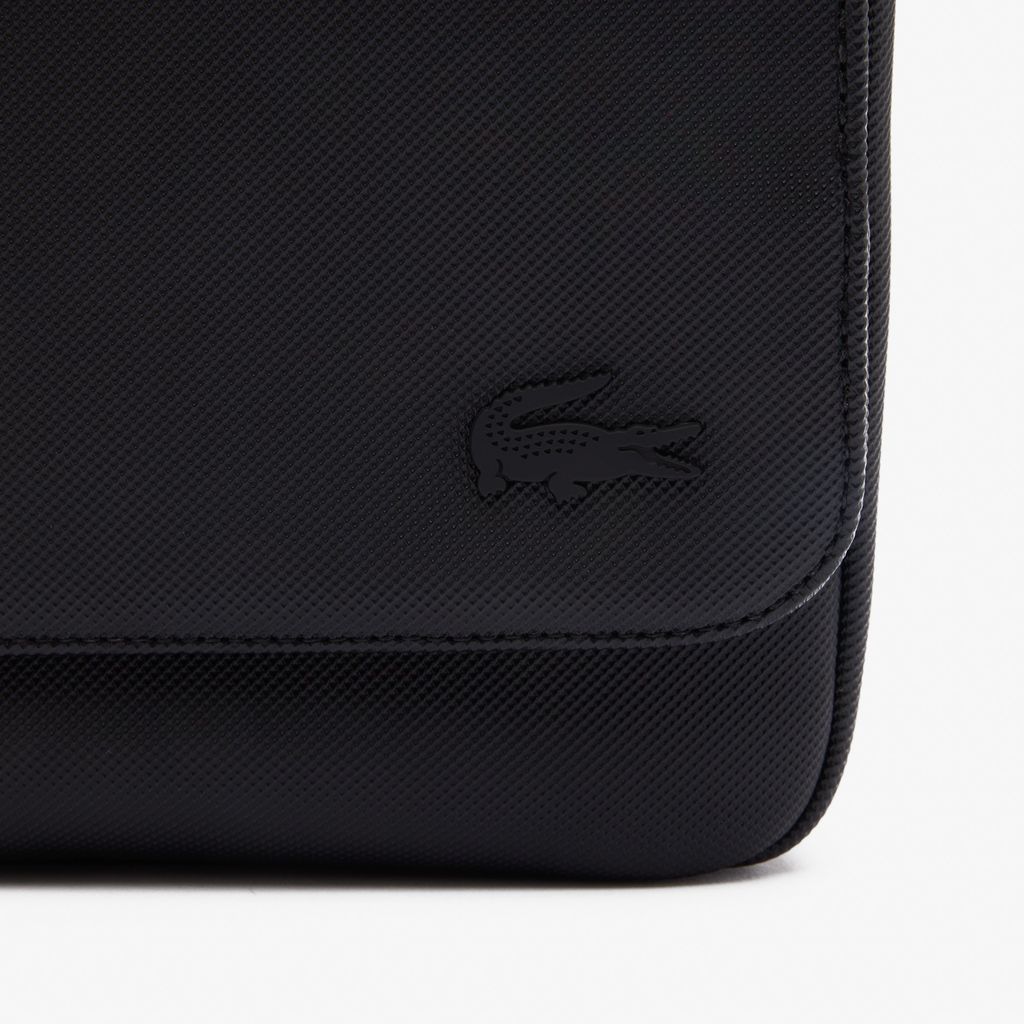 Túi Đeo Chéo Lacoste Nam Cổ Điển Có Nắp Gập