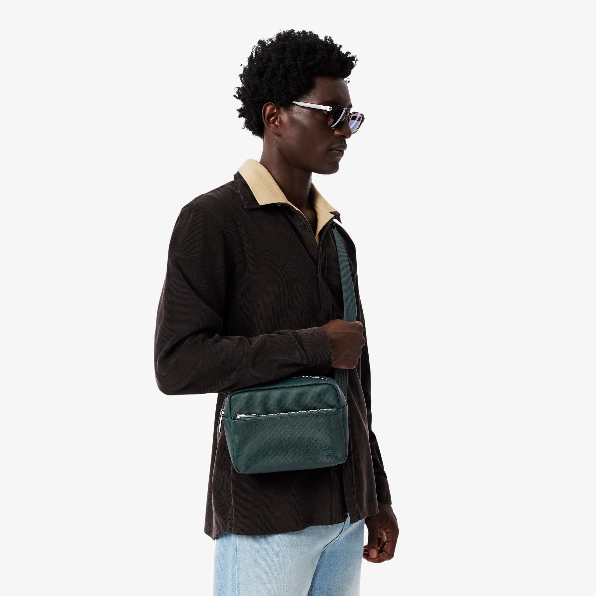 Túi Đeo Chéo Lacoste Nam Cổ Điển