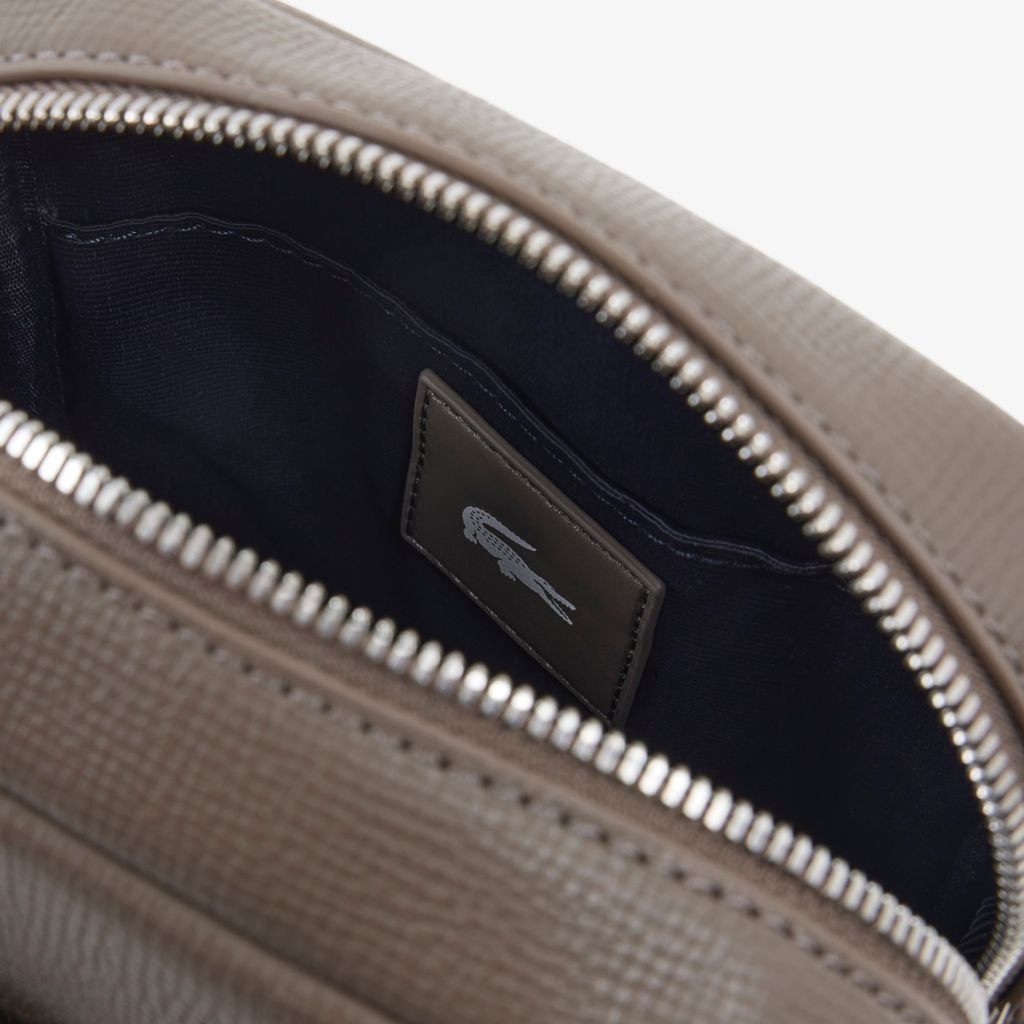 Túi Đeo Chéo Lacoste Nam Ossian Chất Liệu Da