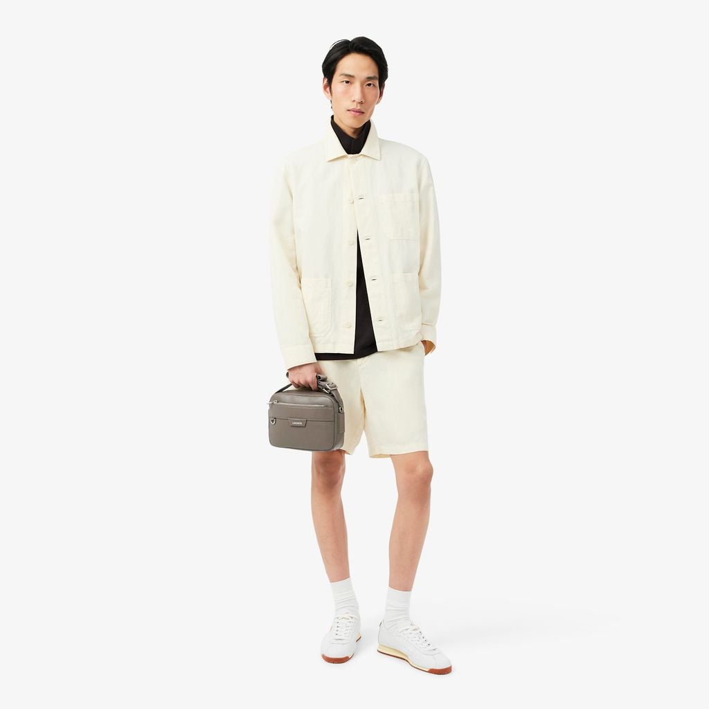 Túi Đeo Chéo Lacoste Nam Ossian Chất Liệu Da