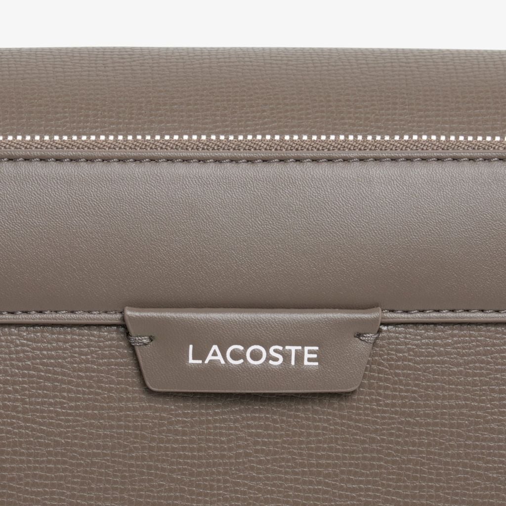 Túi Đeo Chéo Lacoste Nam Ossian Có Nắp Chất Liệu Da