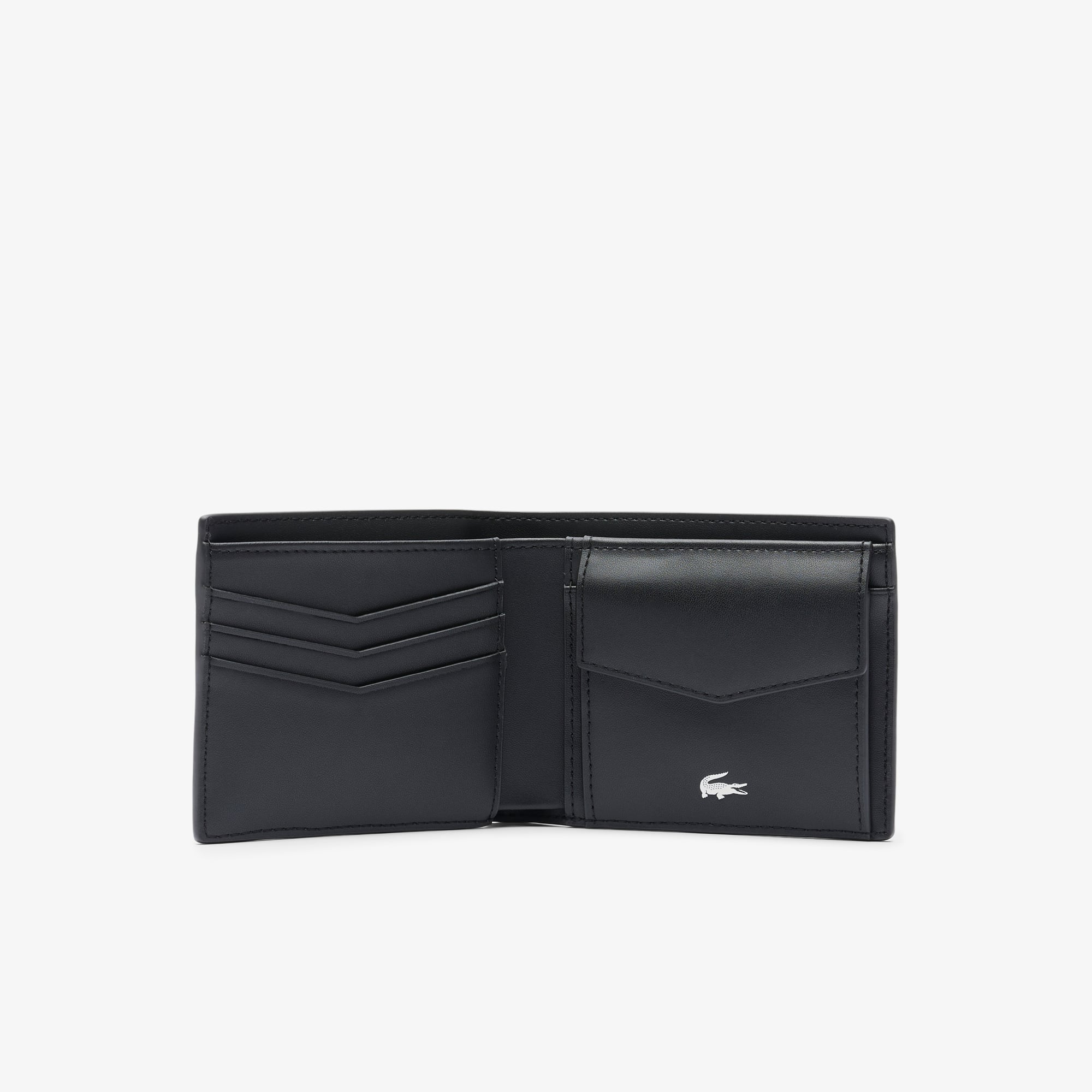 Ví Lacoste Nam Ossian Size Trung Chất Liệu Da