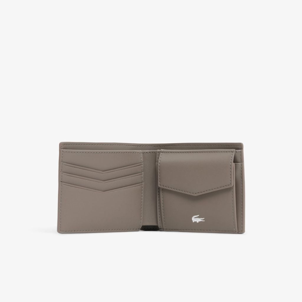 Ví Lacoste Nam Ossian Size Trung Chất Liệu Da