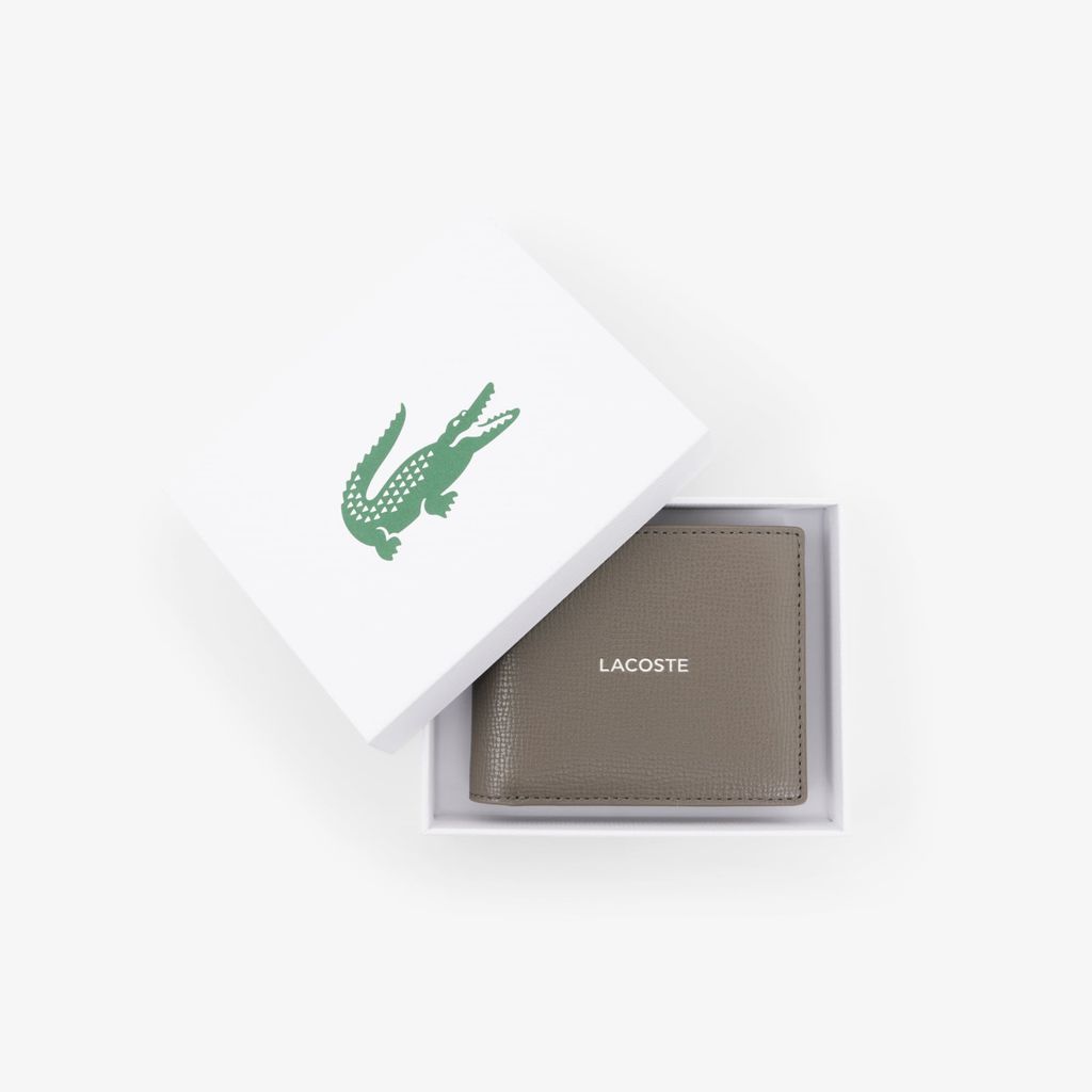 Ví Lacoste Nam Ossian Size Trung Chất Liệu Da