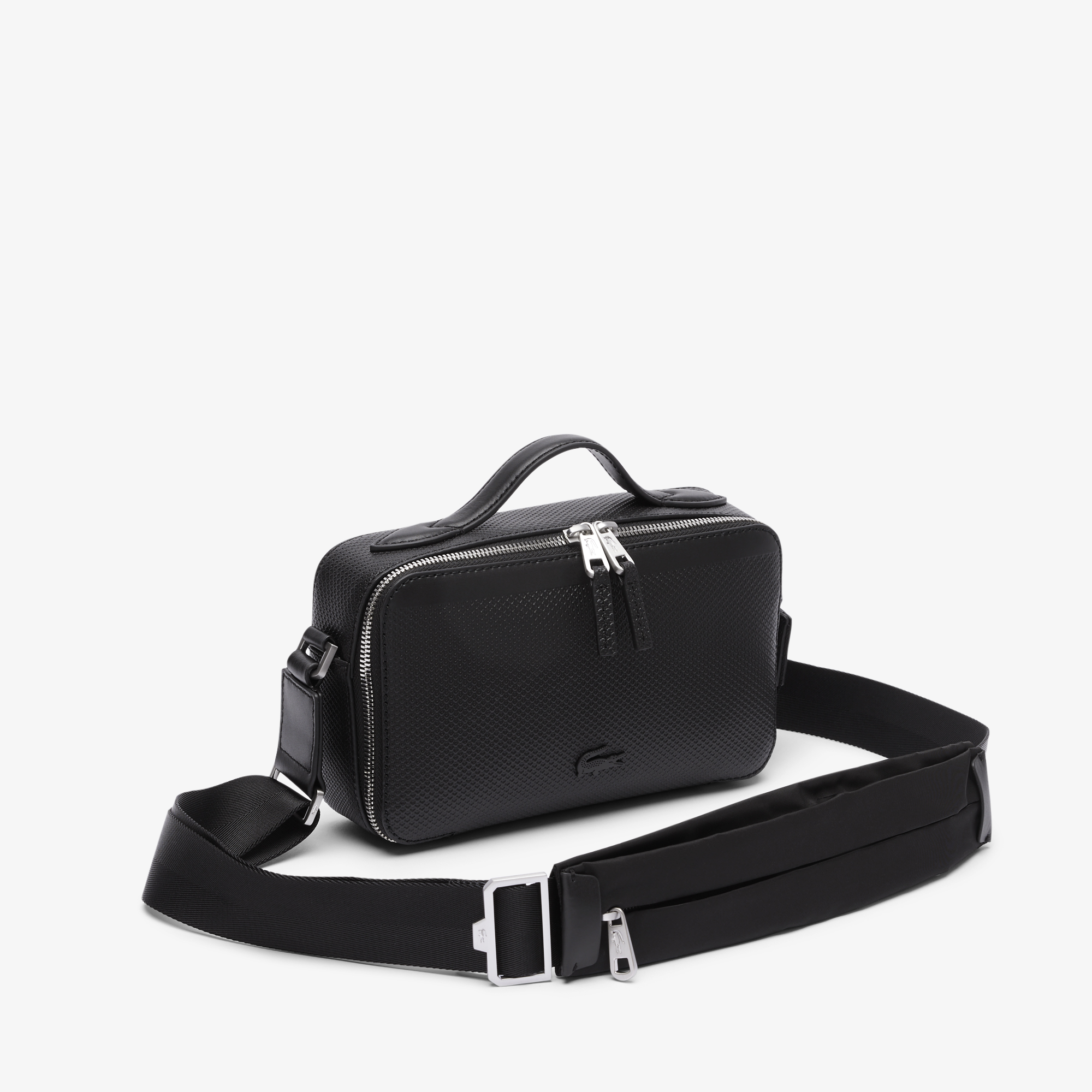 Túi Đeo Chéo Lacoste Nam Chantaco Chất Liệu Da Size Nhỏ