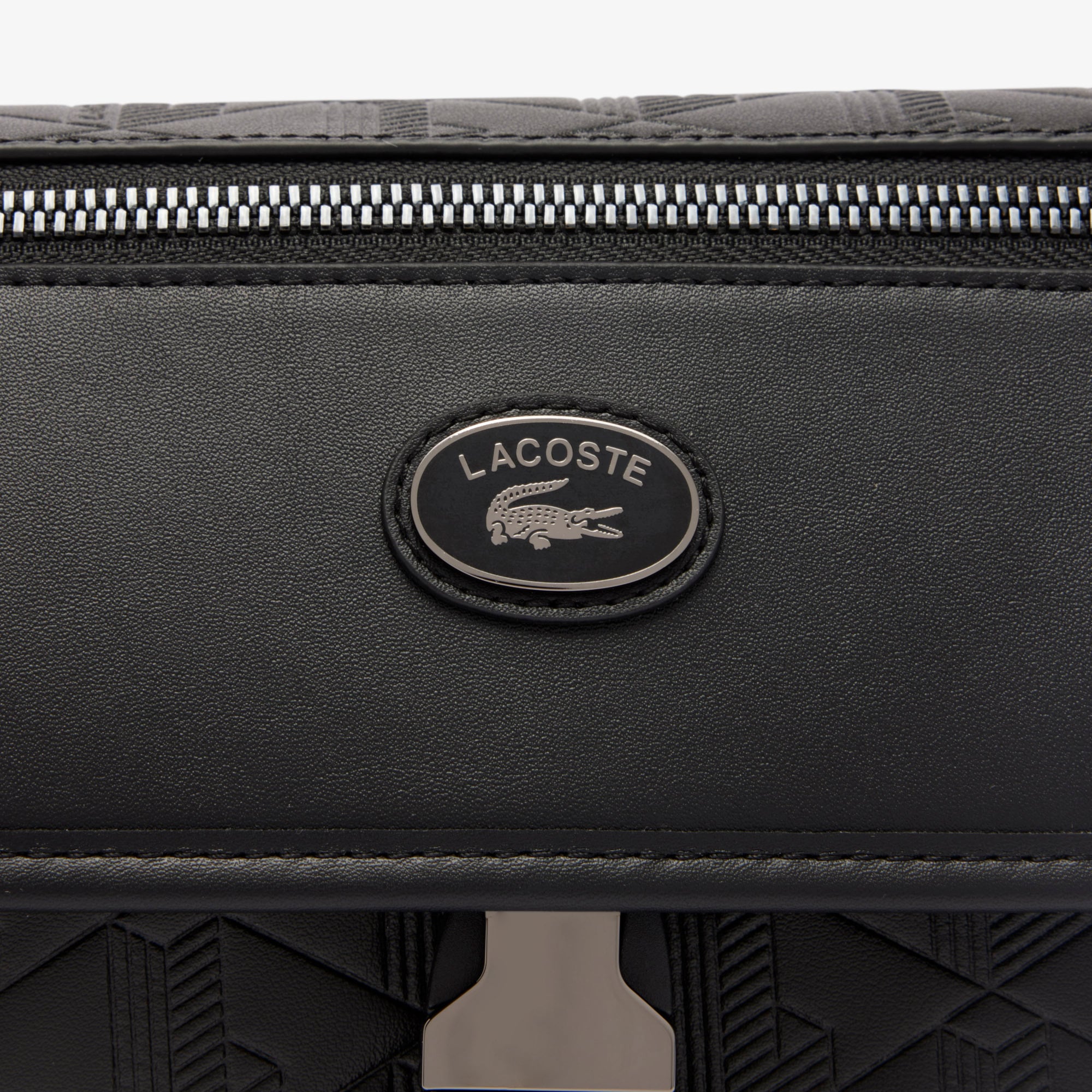 Túi Đeo Chéo Lacoste Nam Nomogramme Có Nắp Chất Liệu Da Size Nhỏ
