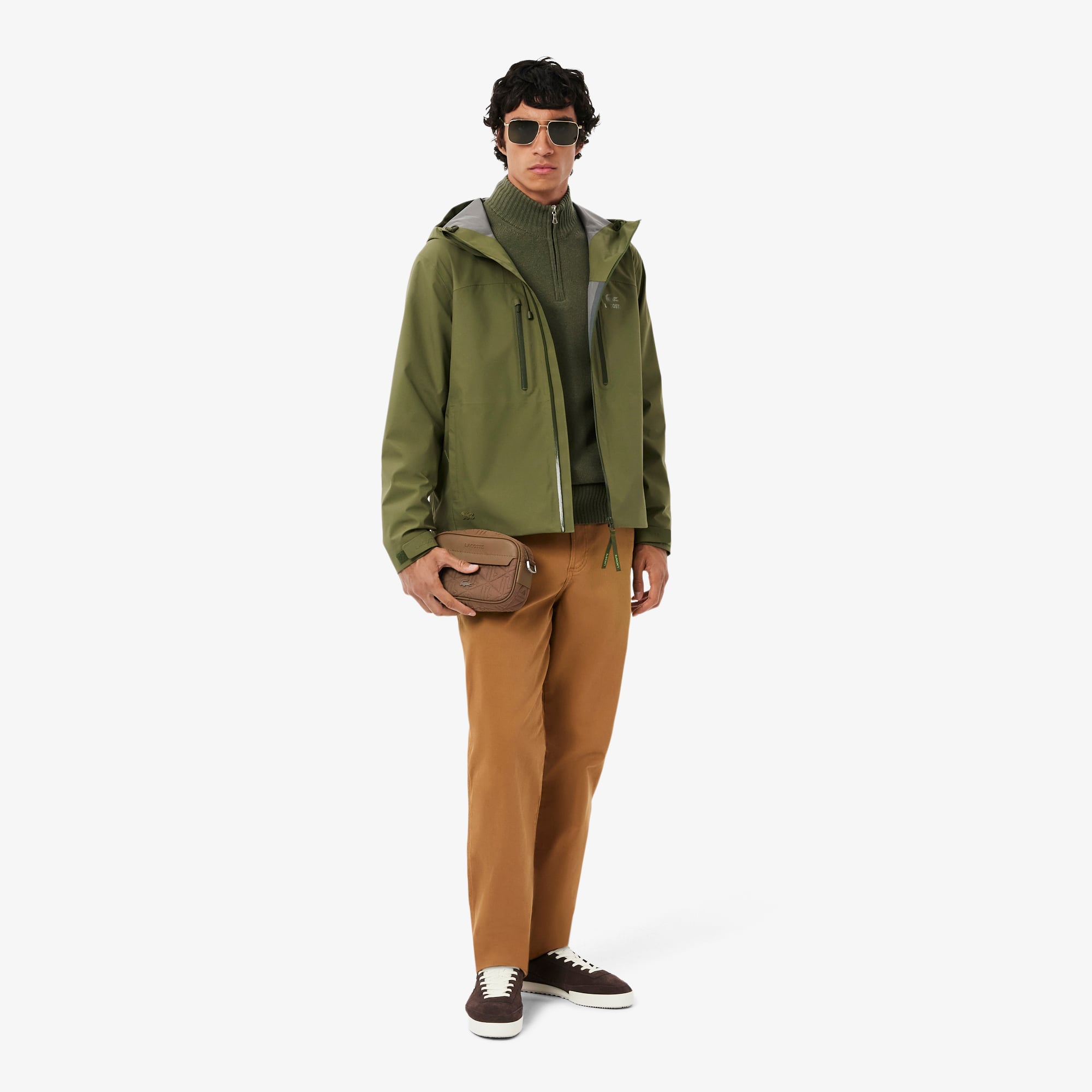 Túi Đeo Chéo Lacoste Nam The Blend Size Nhỏ