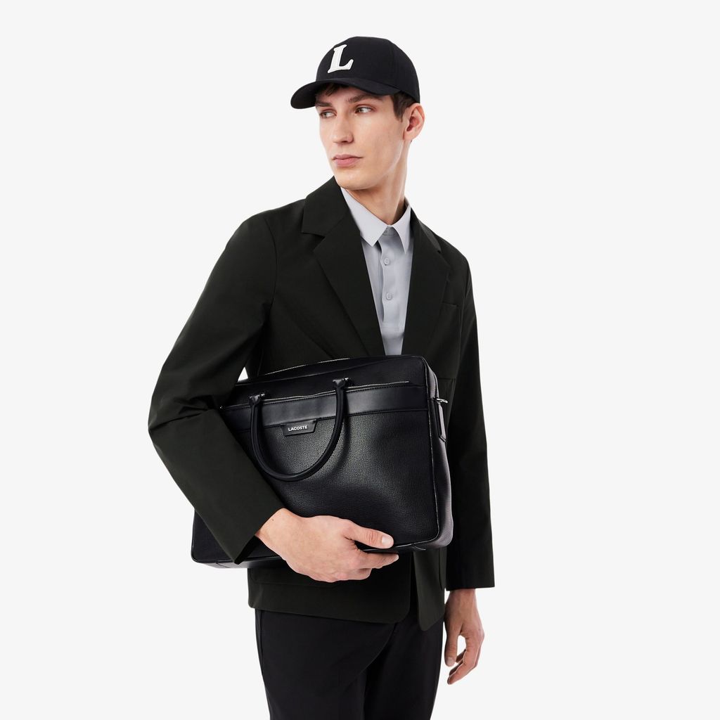 Túi Laptop Lacoste Nam Ossian Chất Liệu Da