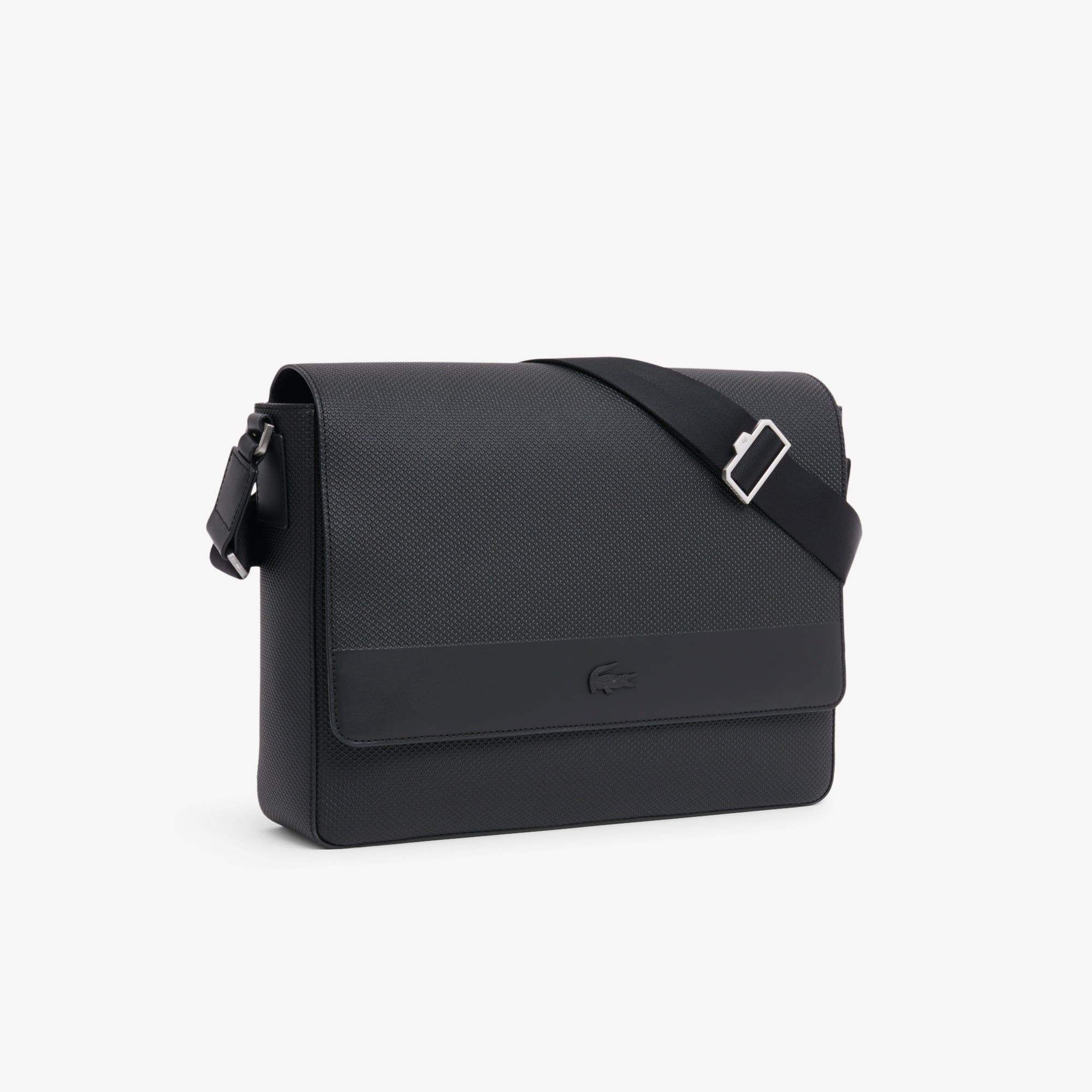 Túi Đeo Chéo Lacoste Nam Chantaco Chất Liệu Da Size Lớn