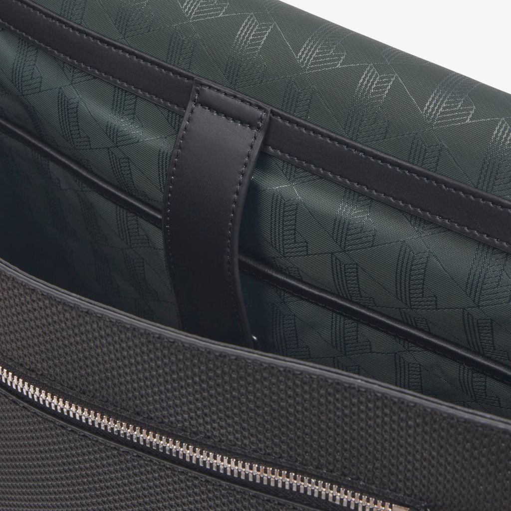 Túi Đeo Chéo Lacoste Nam Chantaco Chất Liệu Da Size Lớn