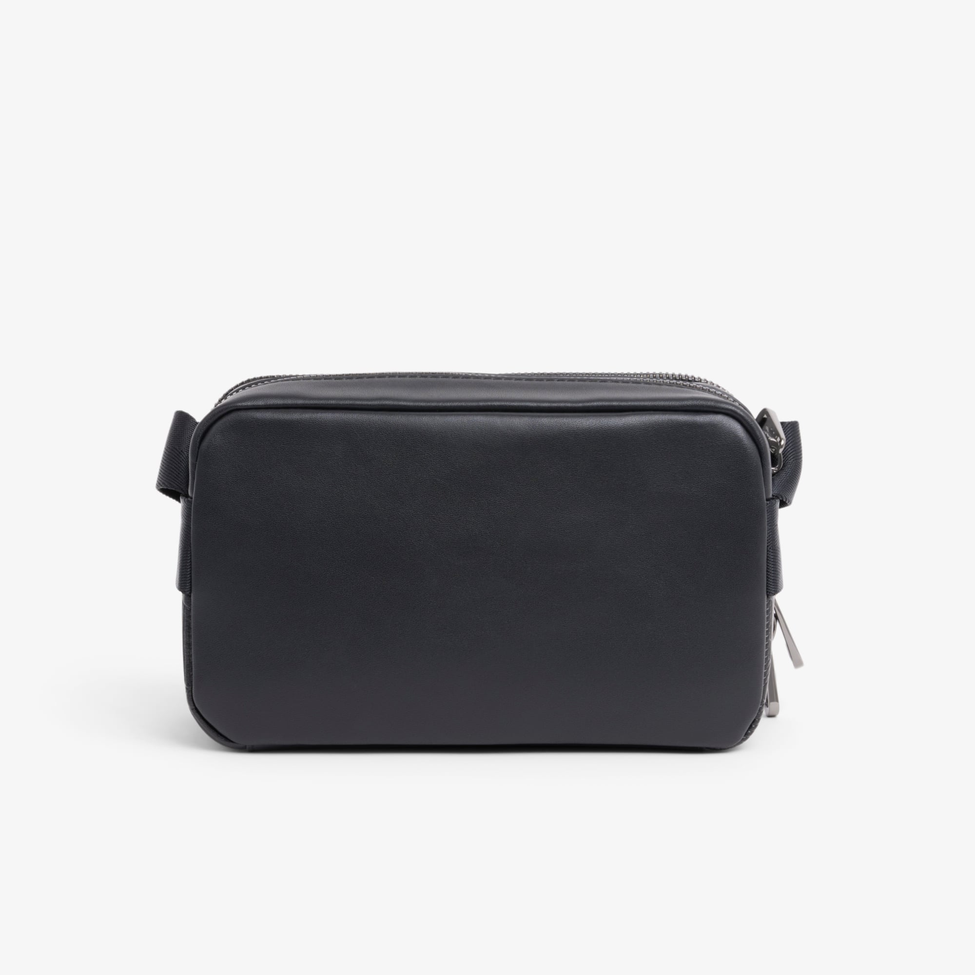 Túi Đeo Chéo Lacoste Nam Dáng Đứng Chất Liệu Da Họa Tiết Monogram