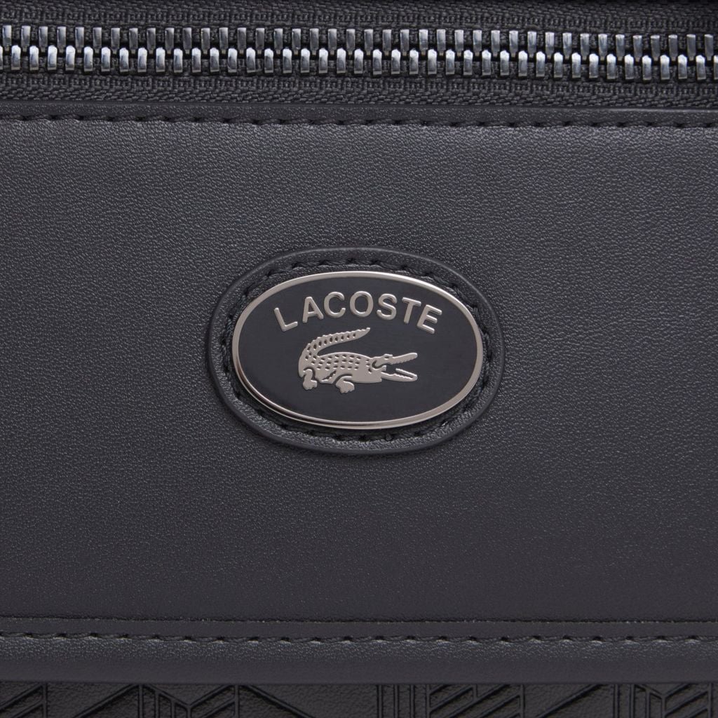 Túi Đeo Chéo Lacoste Nam Chất Liệu Da Họa Tiết Monogram Size Mini