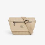 Túi Đeo Chéo Lacoste Nam Chất Liệu Da Họa Tiết Monogram Size Mini