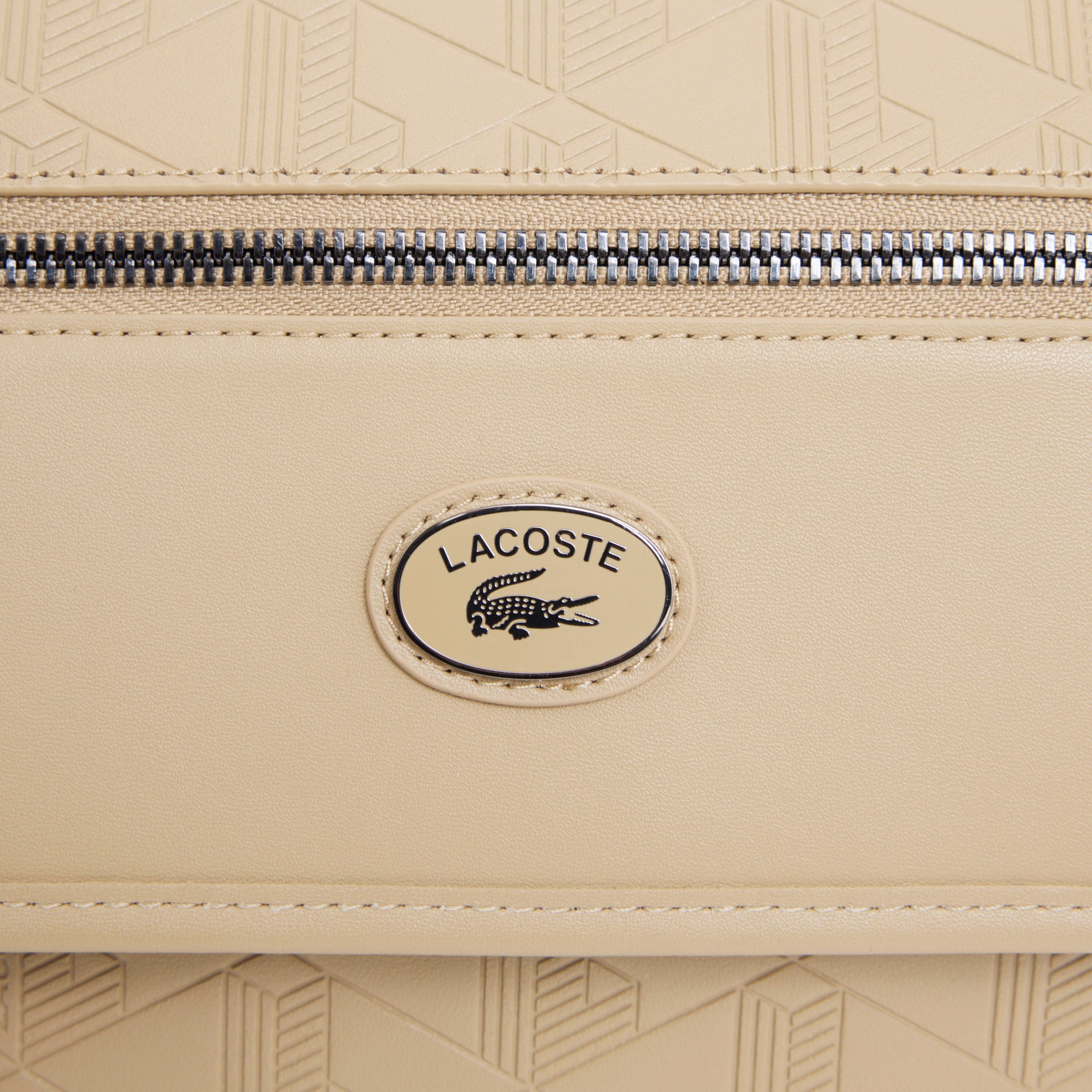 Túi Đeo Chéo Lacoste Nam Chất Liệu Da Họa Tiết Monogram Size Mini