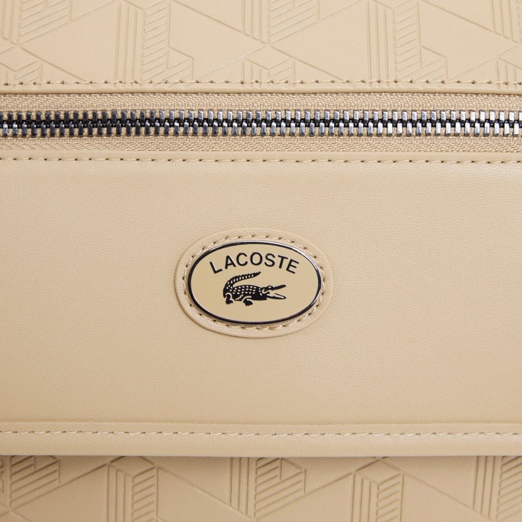 Túi Đeo Chéo Lacoste Nam Chất Liệu Da Họa Tiết Monogram Size Mini