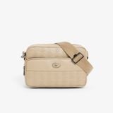 Túi Đeo Chéo Lacoste Nam Chất Liệu Da Họa Tiết Monogram