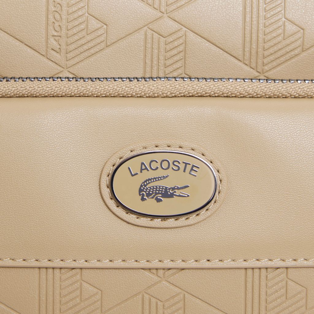 Túi Đeo Chéo Lacoste Nam Chất Liệu Da Họa Tiết Monogram