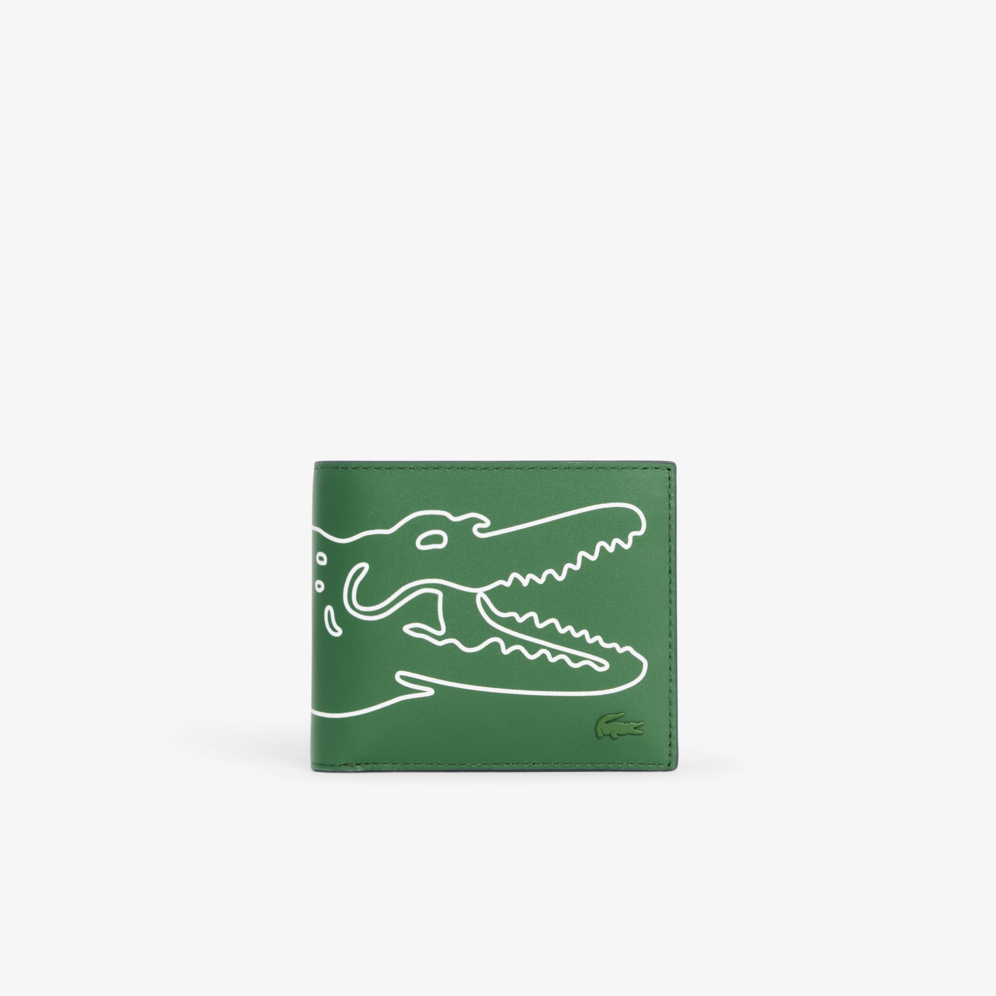 Ví Gập Lacoste Nam FG Chất Liệu Da Size Trung