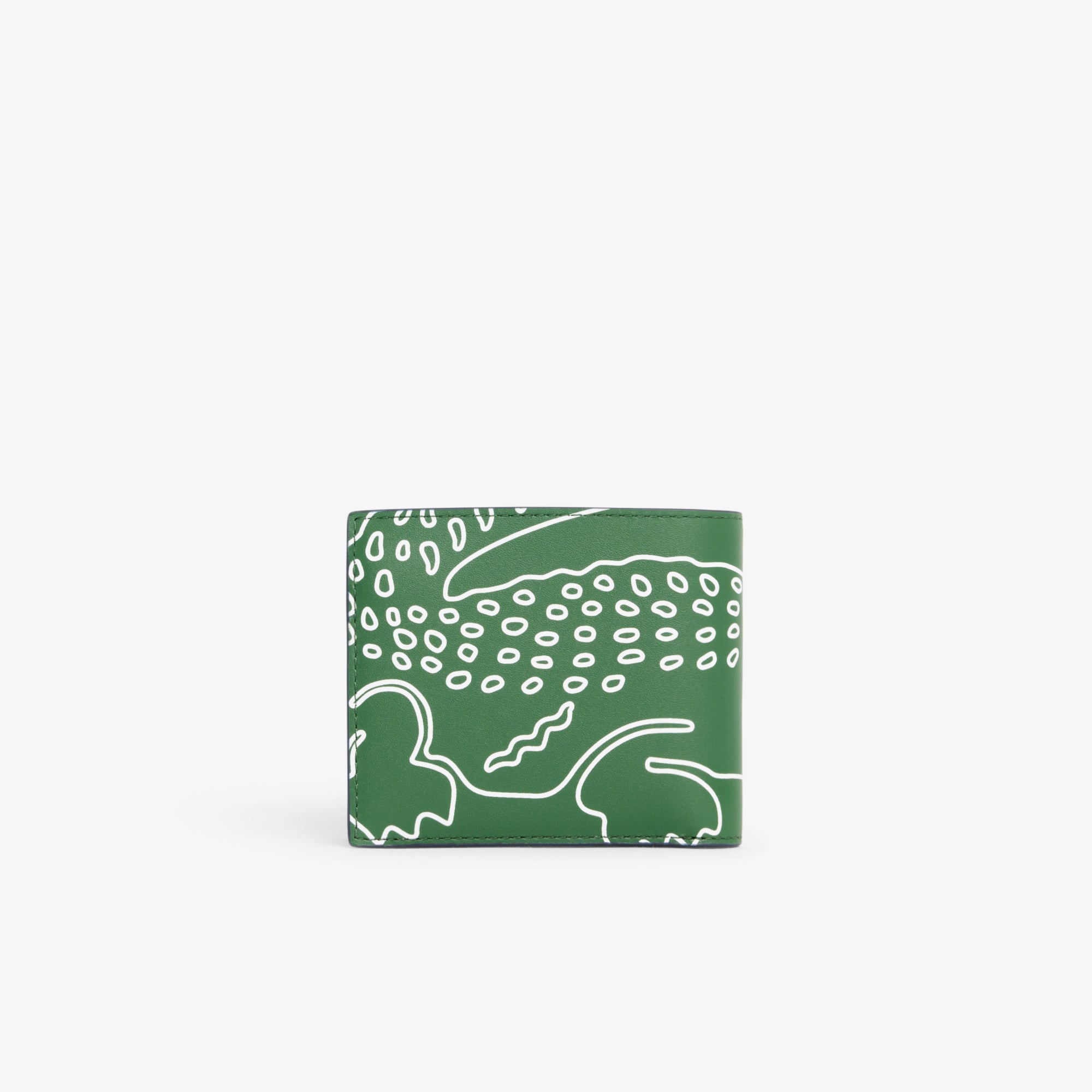 Ví Gập Lacoste Nam FG Chất Liệu Da Size Trung