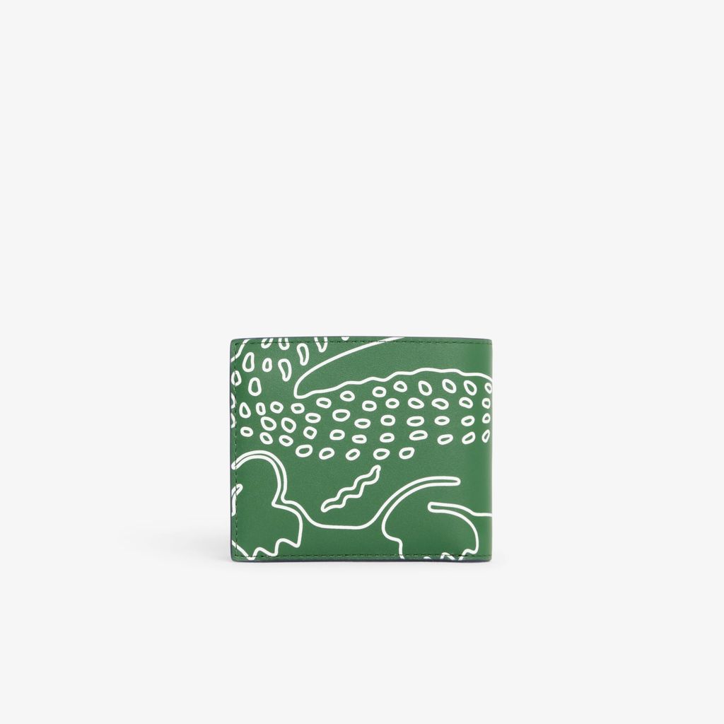 Ví Gập Lacoste Nam FG Chất Liệu Da Size Trung