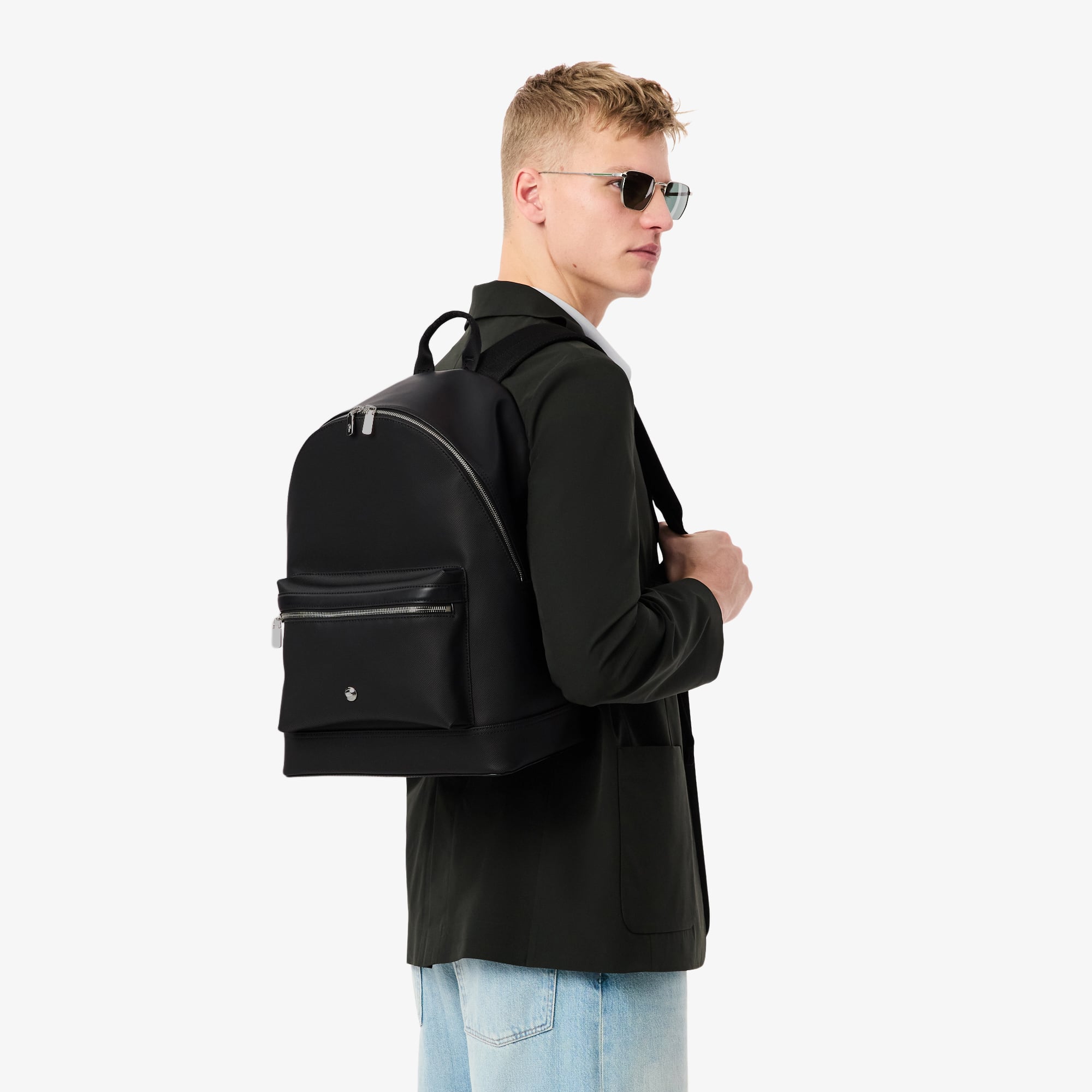 Ba Lô Lacoste Nam Langon Chất Liệu Petit Piqué