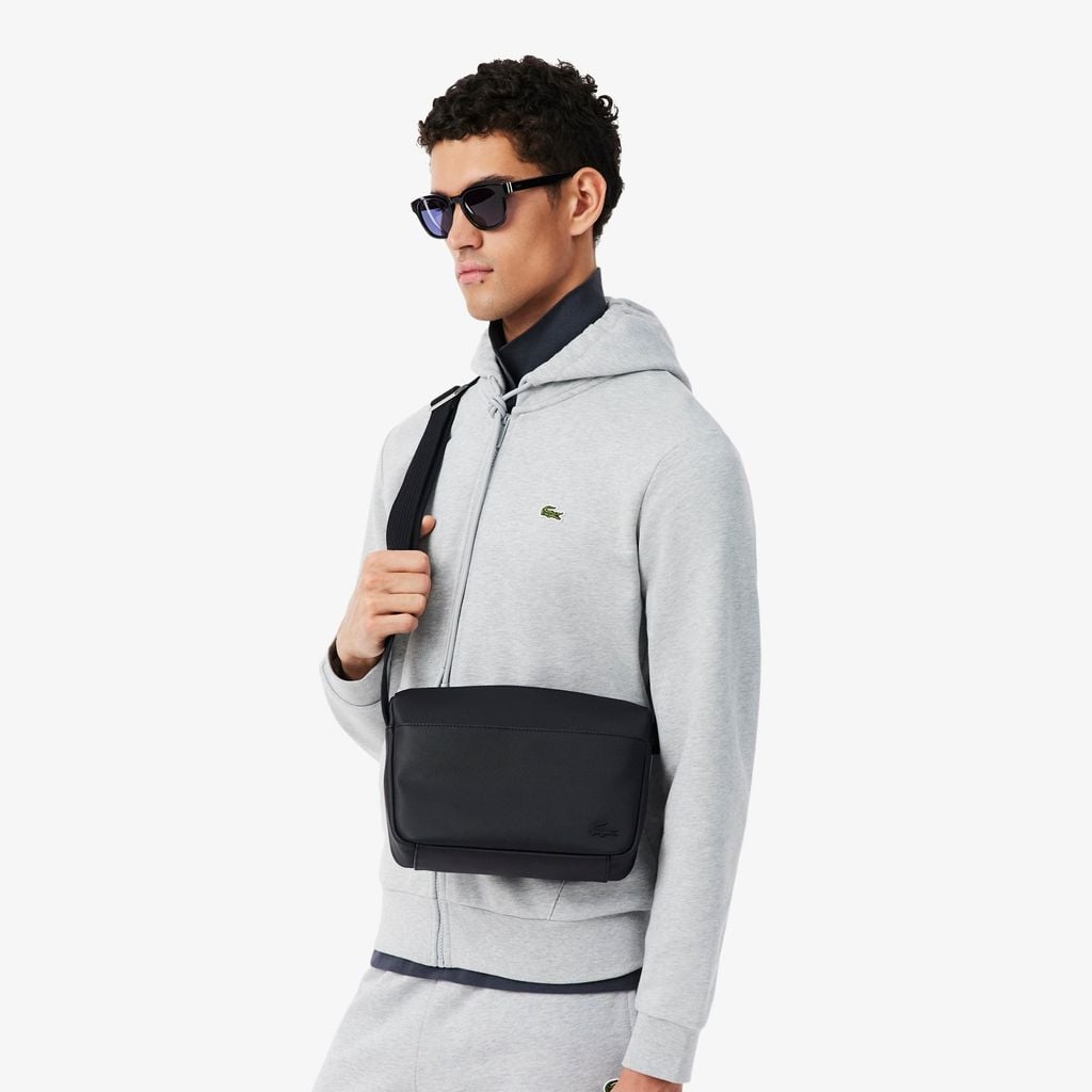 Túi Đeo Chéo Lacoste Nam Men's Classic Chất Liệu Petit Piqué