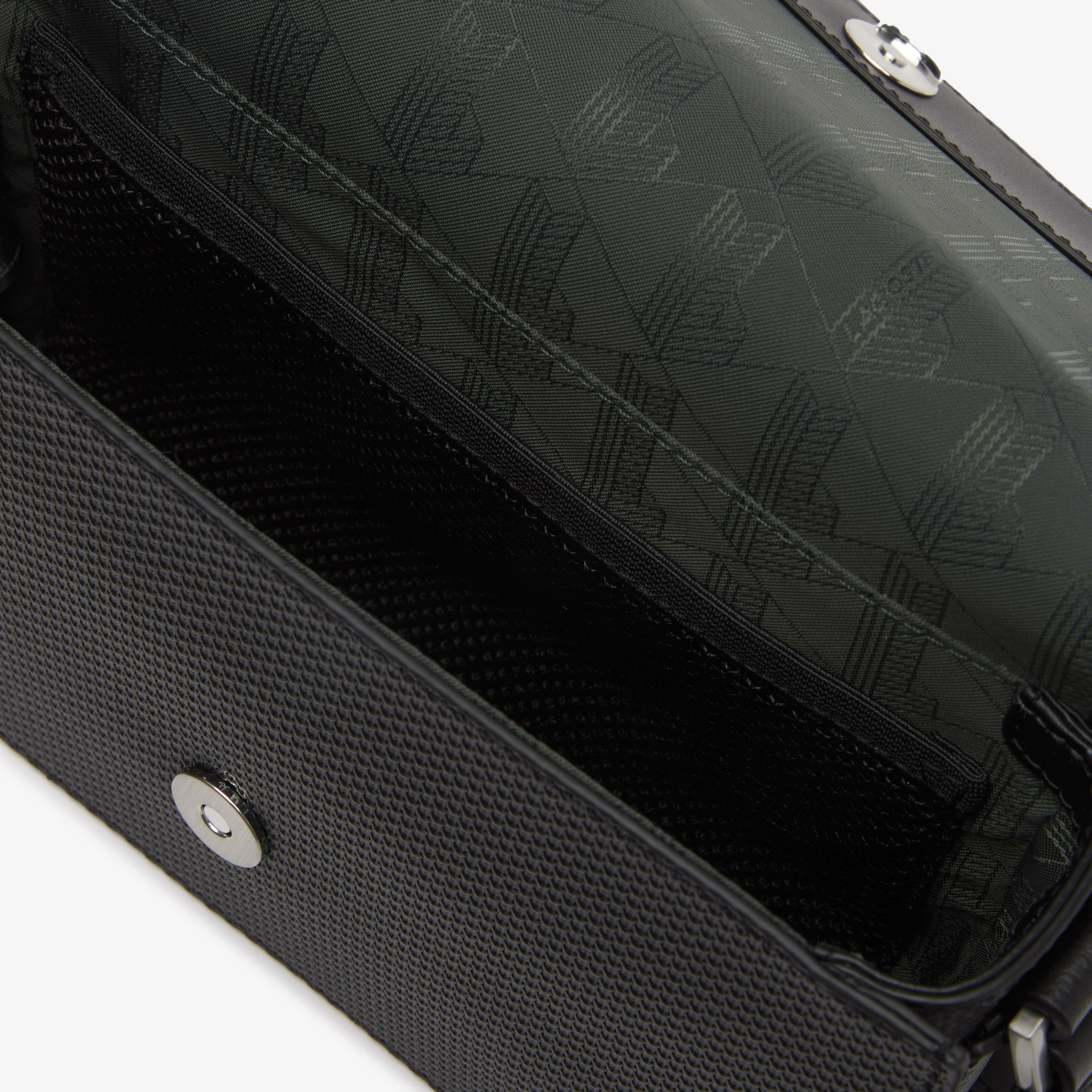 Túi Nắp Gập Lacoste Unisex Chantaco Chất Liệu Da