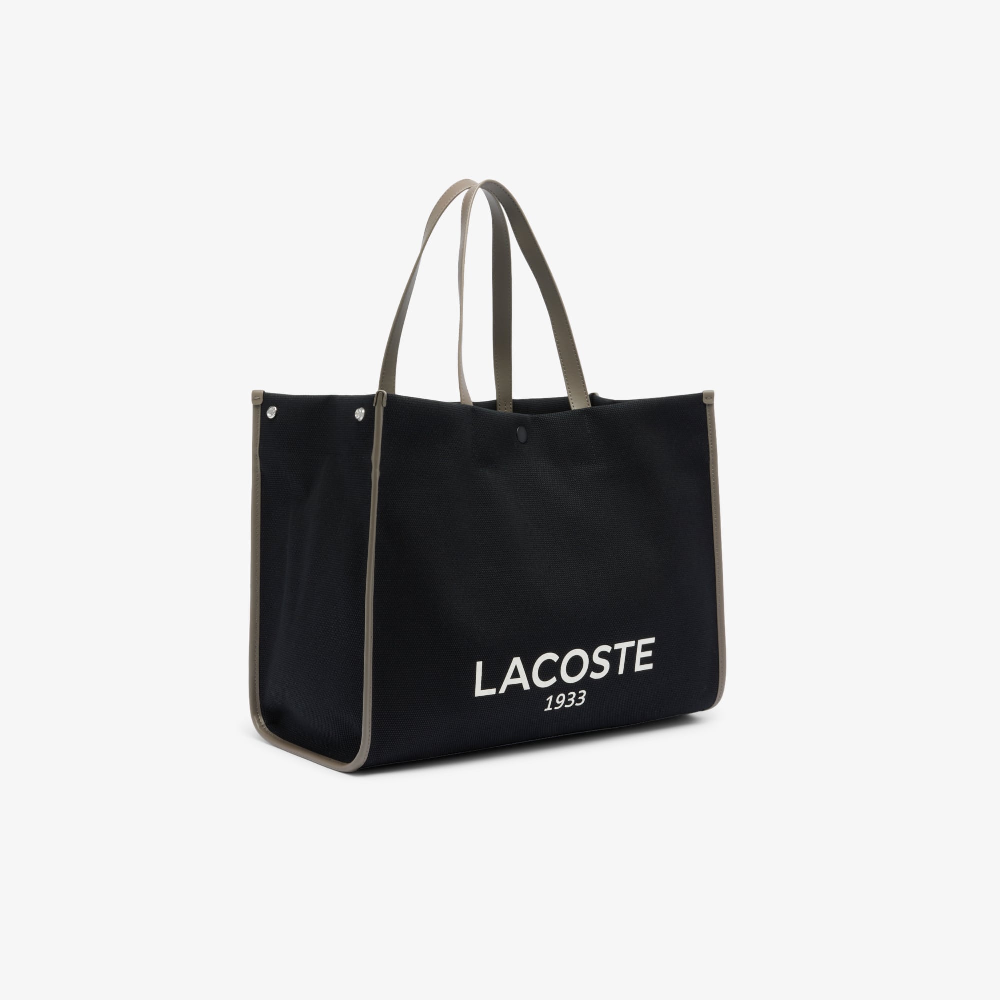 Túi Tote Lacoste Unisex Cỡ Lớn Chất Liệu Vải Canvas