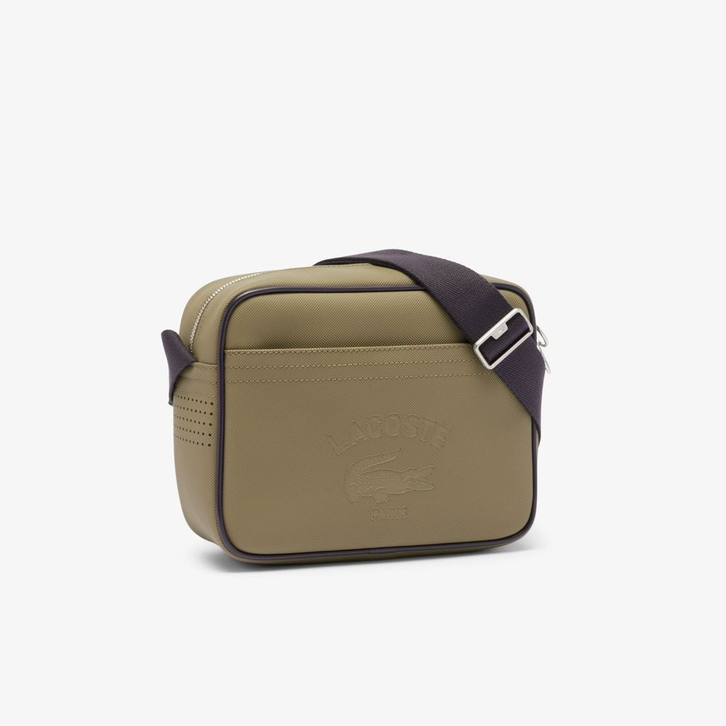 Túi Đeo Chéo Lacoste Unisex Club 1930 Chất Liệu Petit Piqué Cỡ Trung