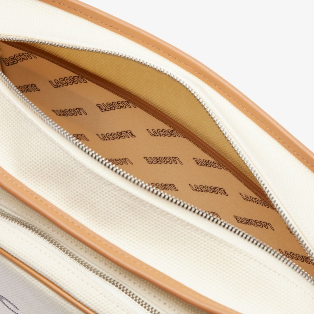 Túi Đeo Vai Lacoste Unisex Heritage Chất Liệu Canvas