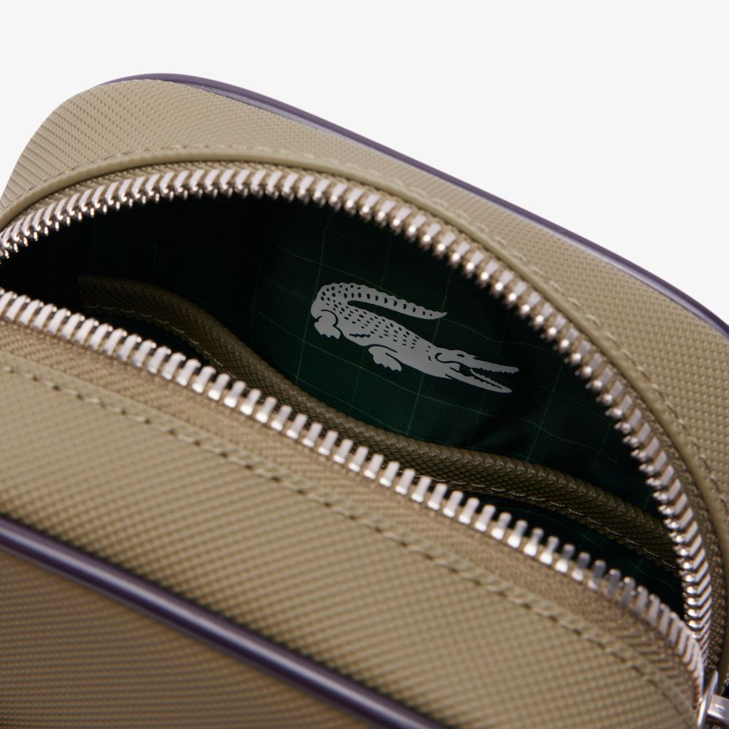 Túi Đeo Chéo Lacoste Unisex Club 1930 Phom Đứng Hiệu Ứng Petit Piqué