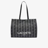 Túi Tote Lacoste Unisex Heritage Chất Liệu Jacquard Cỡ Lớn