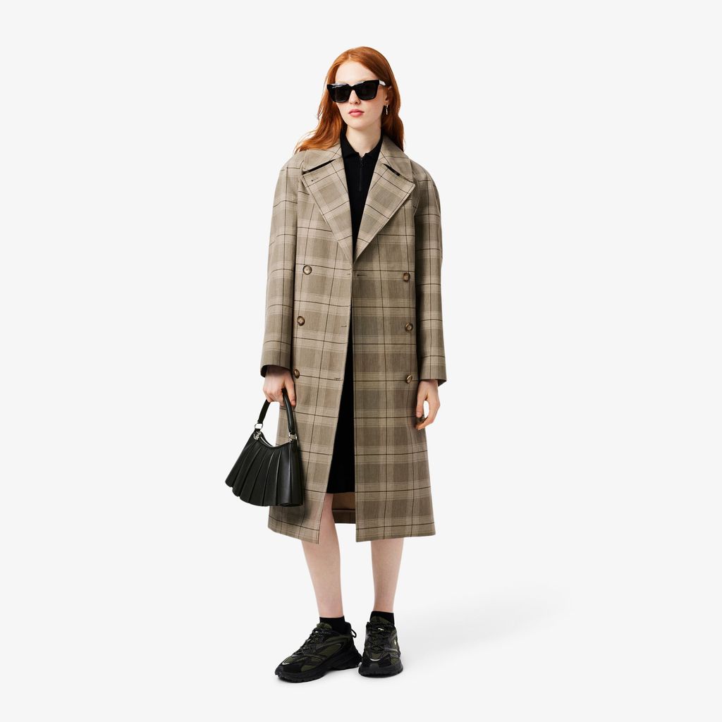 Túi Lacoste Unisex Runway Lenglen Chất Liệu Da Cỡ Nhỏ