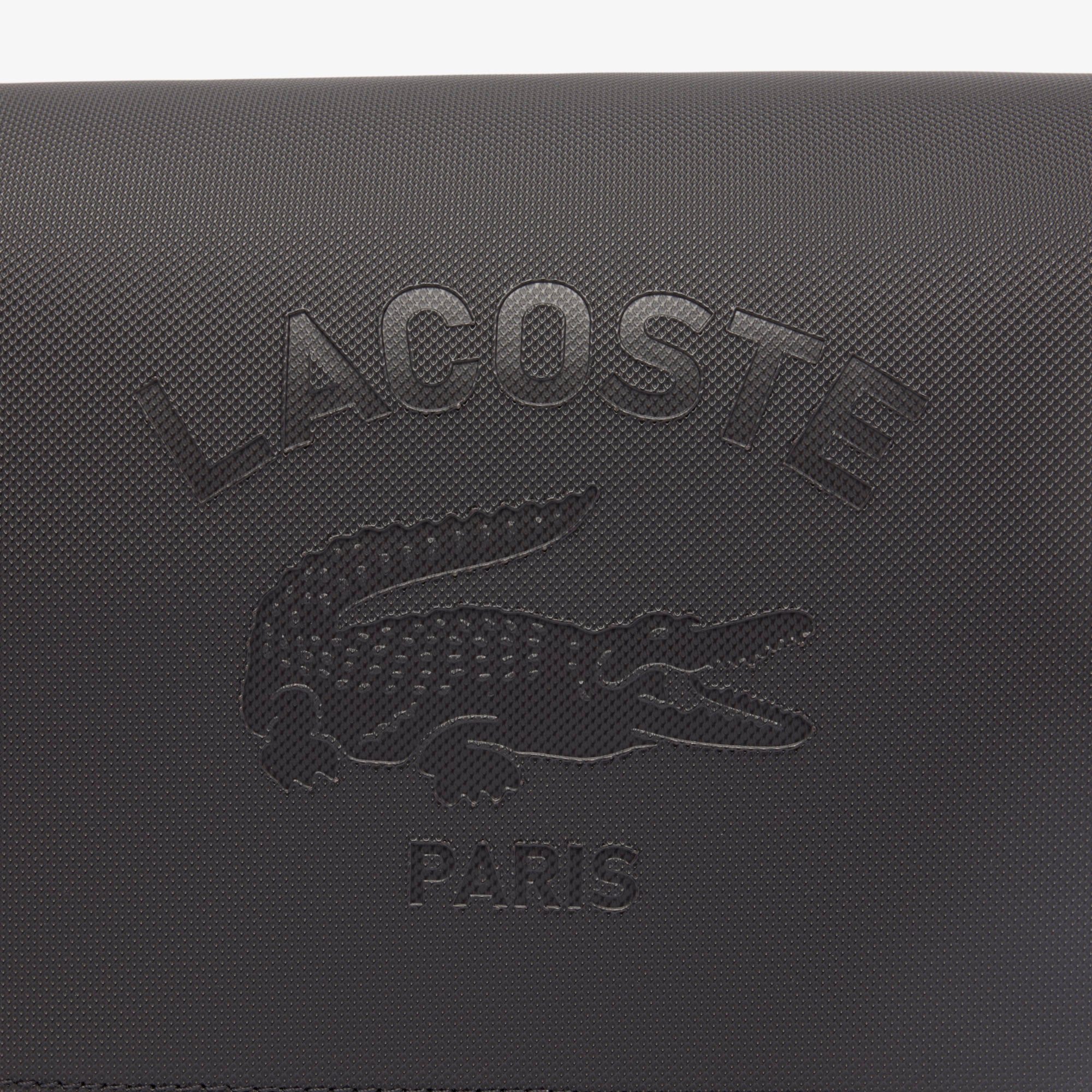 Túi Đeo Chéo Lacoste Unisex Club 1930 Mini-Piqué Satchel Có Nắp Đóng
