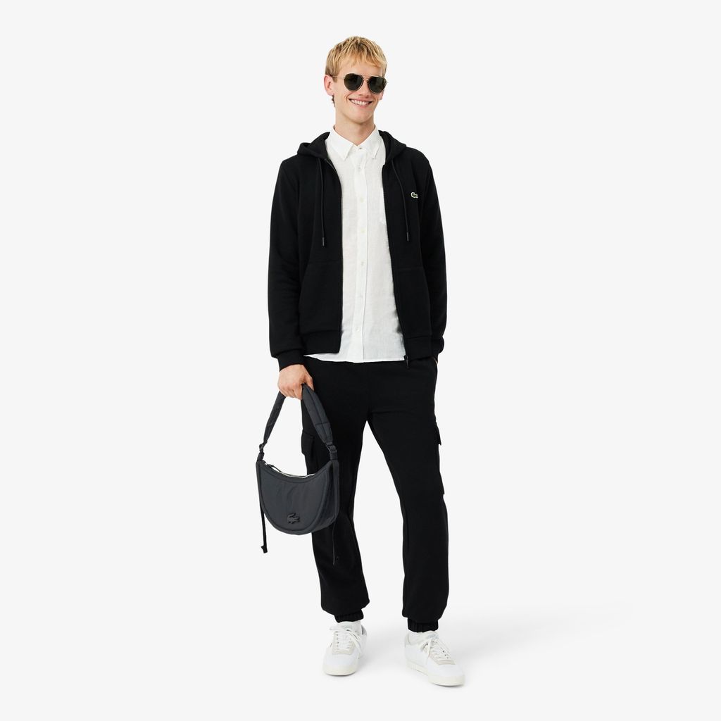 Túi Đeo Chéo Lacoste Unisex Nylia Dáng Bán Nguyệt Size Nhỏ