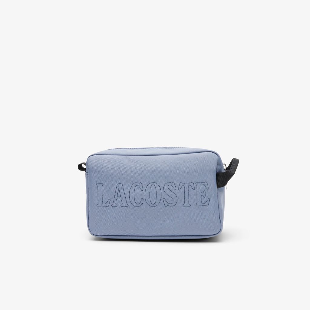 Túi Đựng Đồ Trang Điểm Lacoste Unisex Họa Tiết Landscape Crocodile