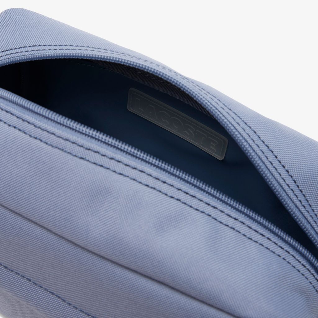 Túi Đựng Đồ Trang Điểm Lacoste Unisex Họa Tiết Landscape Crocodile