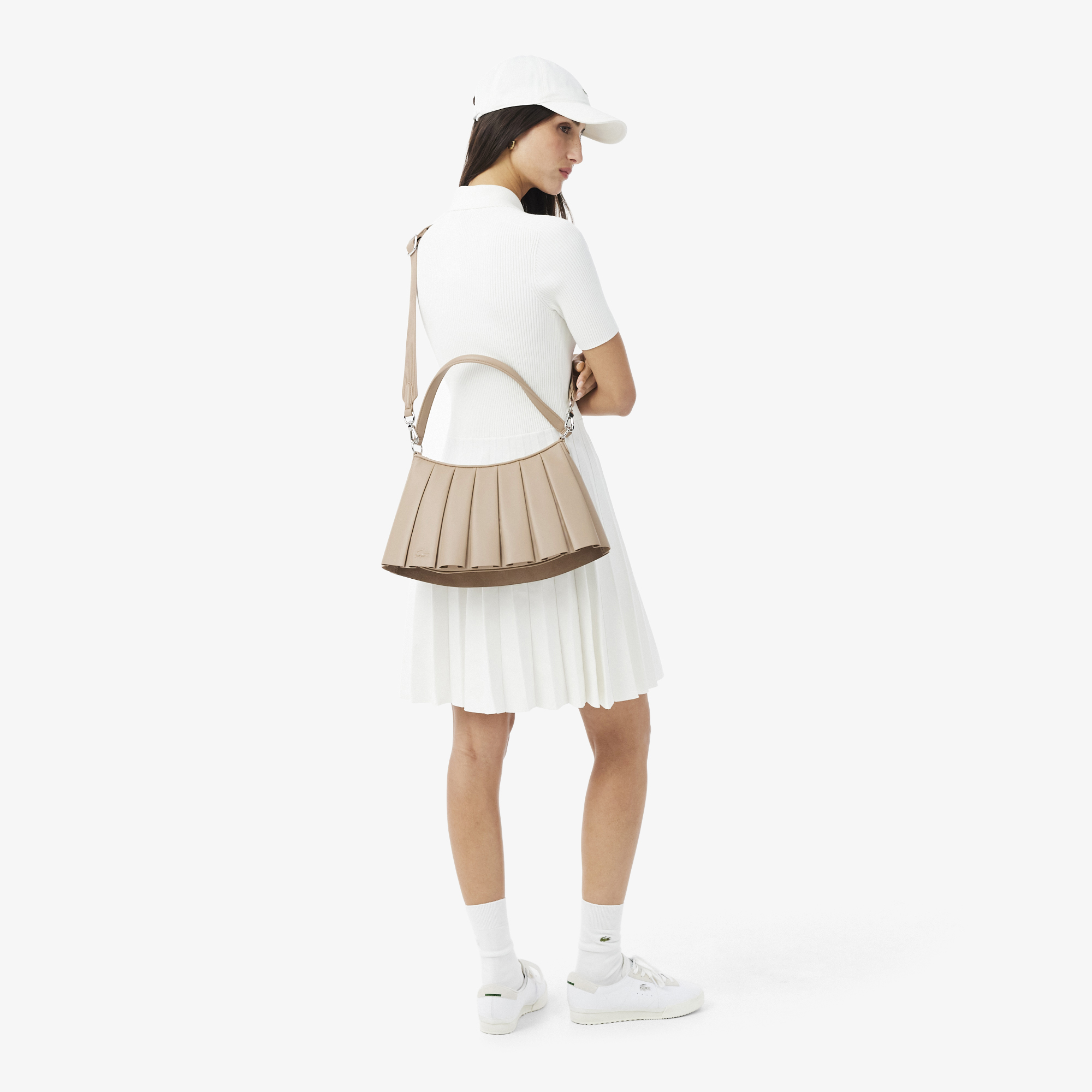 Túi Lacoste Unisex Lenglen Chất Liệu Da Size Trung