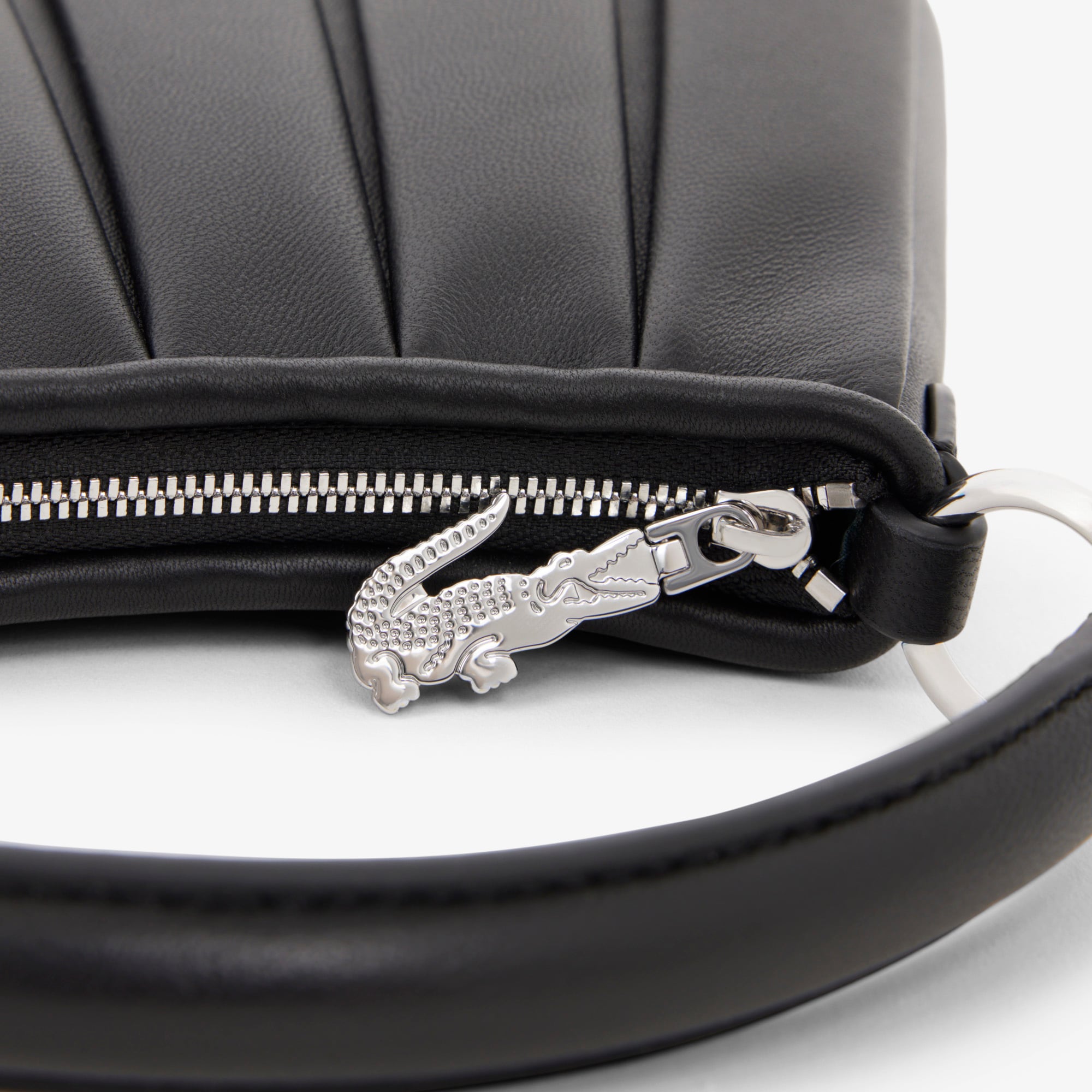 Túi Xách Lacoste Unisex Lenglen Runway Chất Liệu Da Size Mini